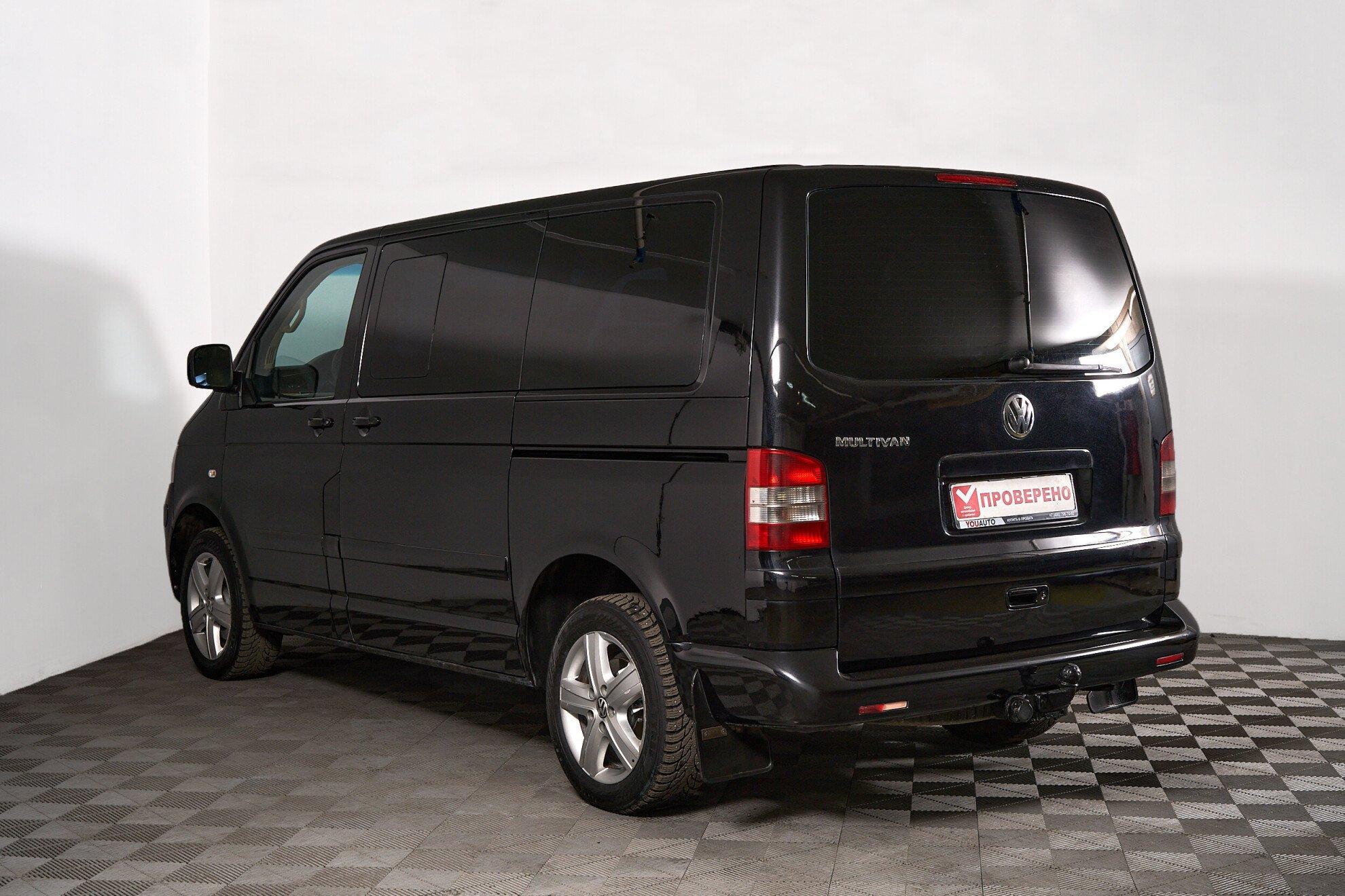 Volkswagen Multivan 2008, черный