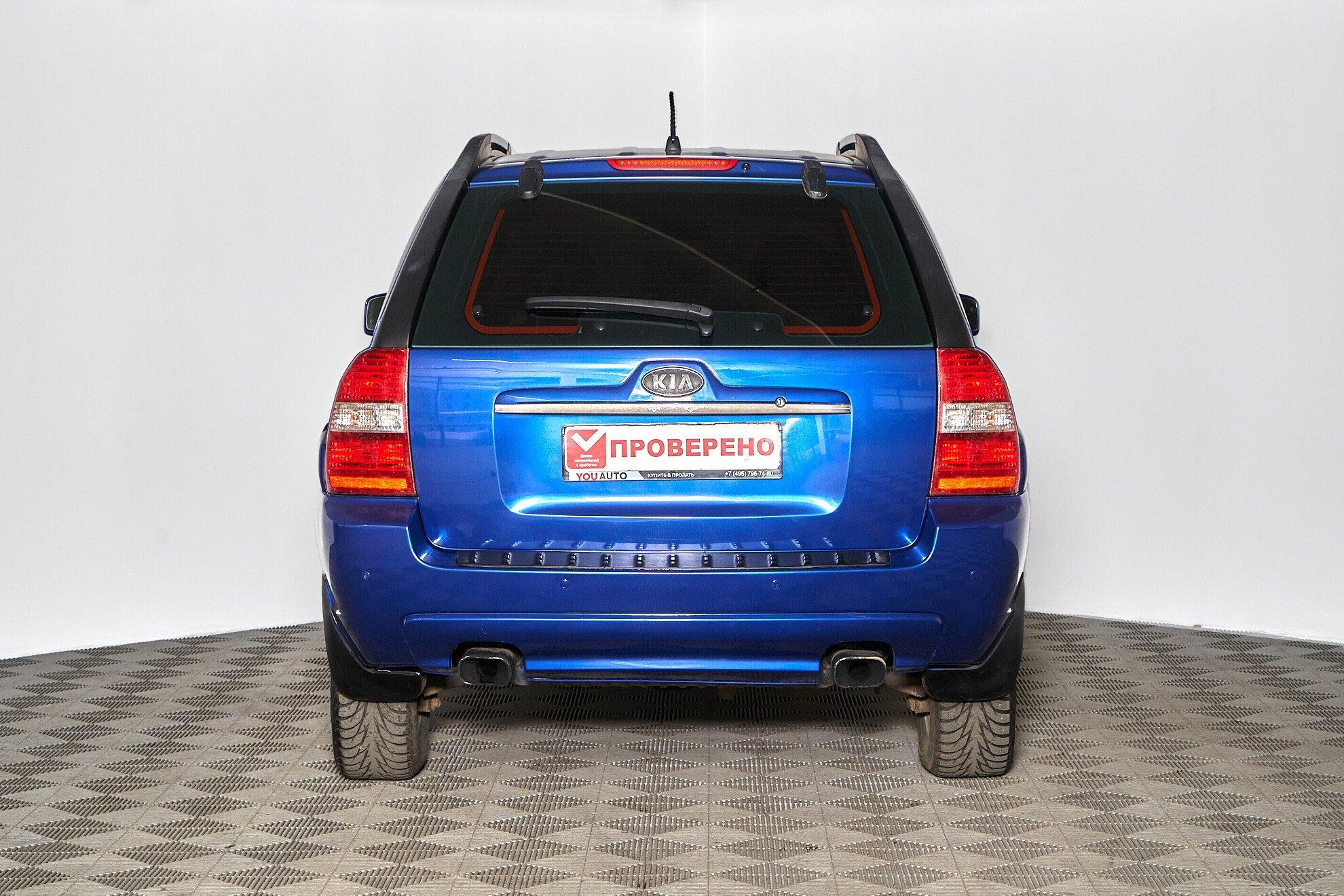Kia Sportage 2008, синий