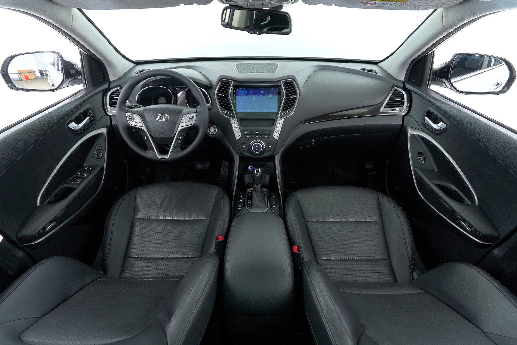 Hyundai Santa Fe 2014, белый