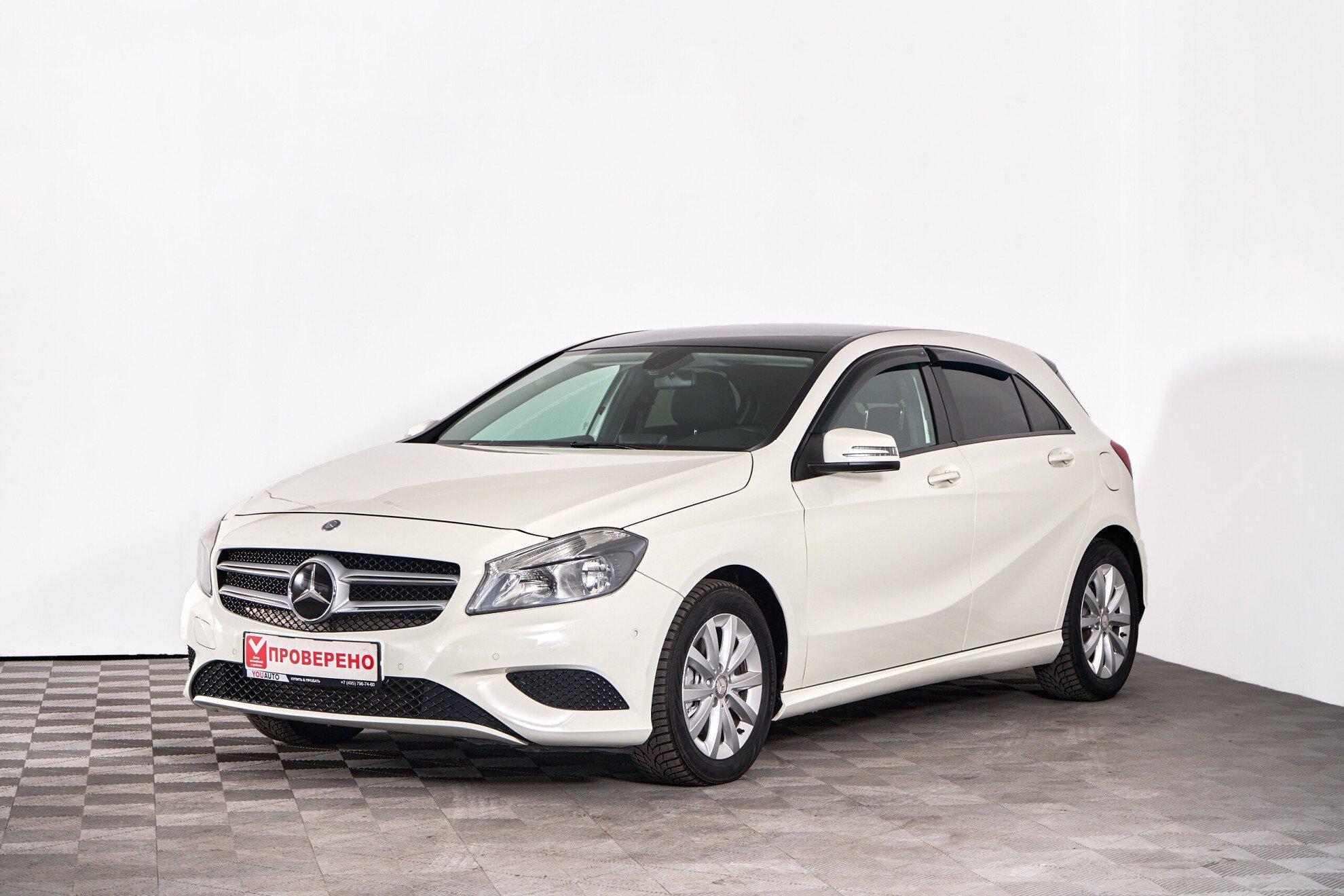 Mercedes-Benz A-Класс 2014, белый