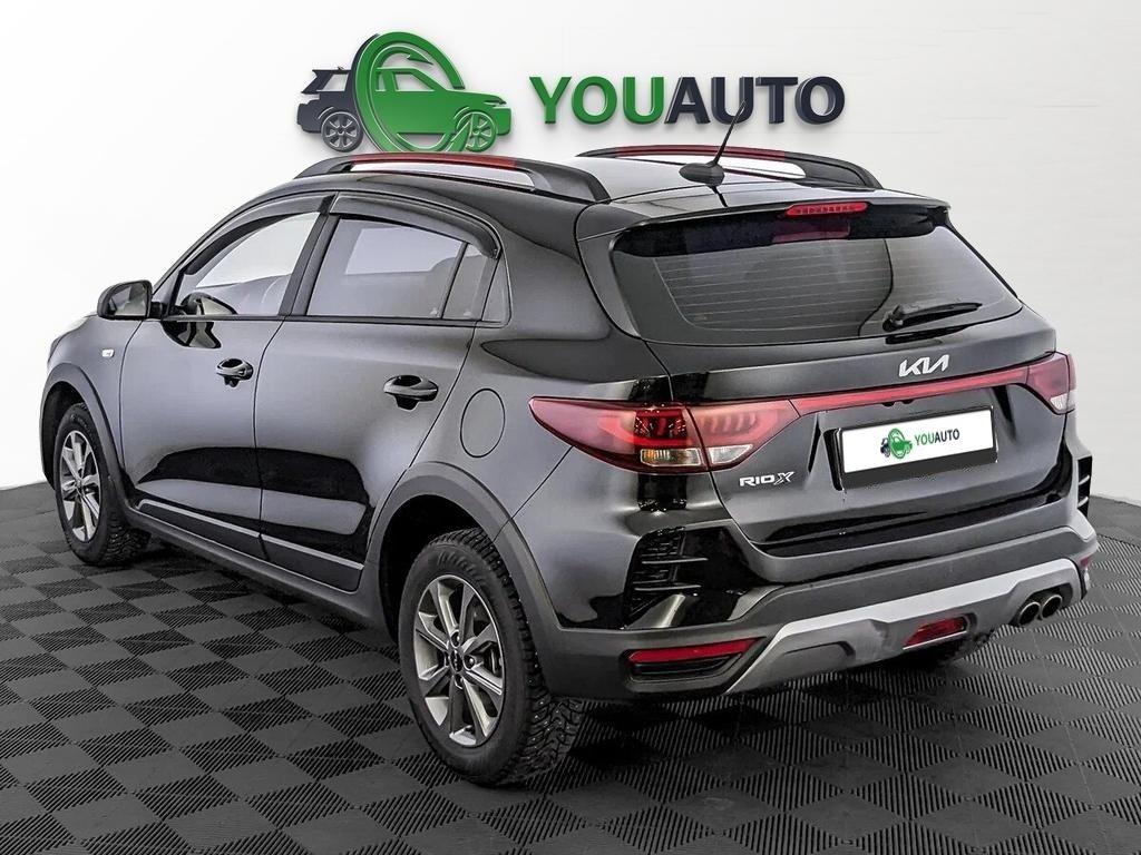 Kia Rio 2022, черный