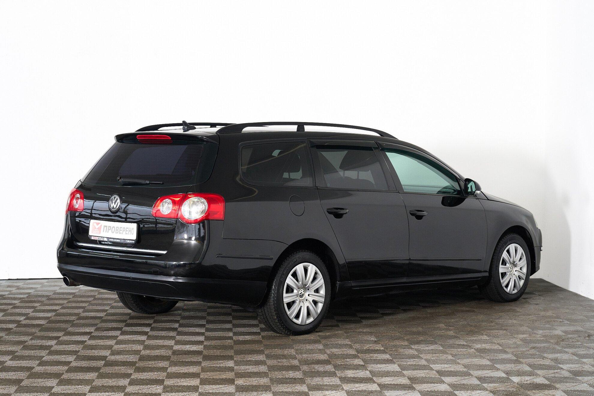 Volkswagen Passat 2010, черный