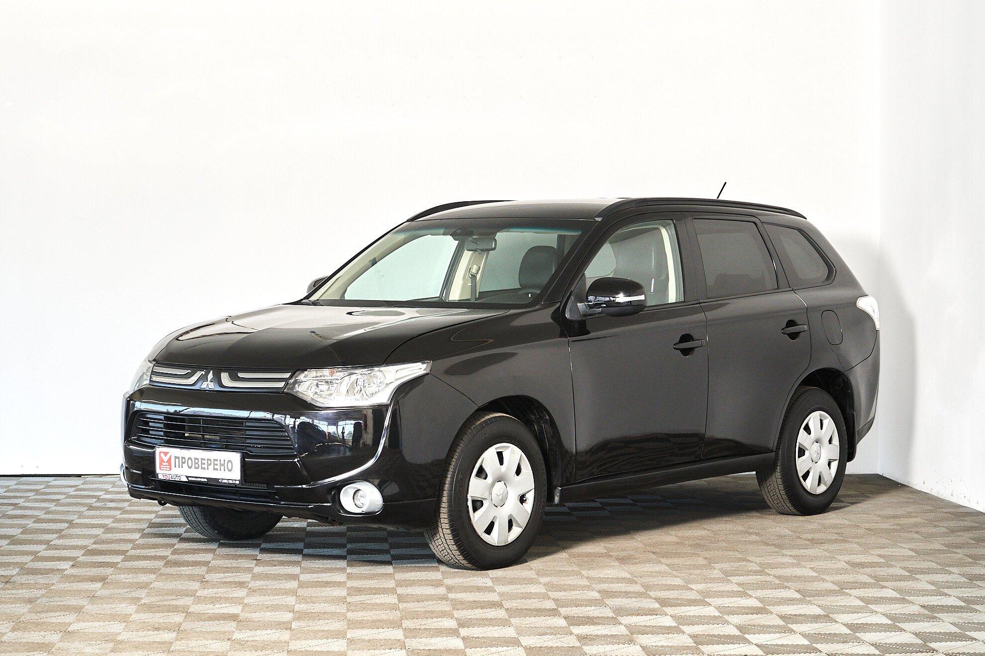 Mitsubishi Outlander 2012, черный