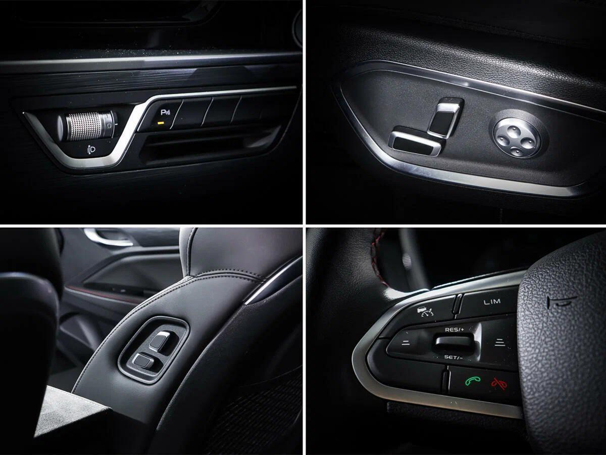 Geely Tugella 2021, серый