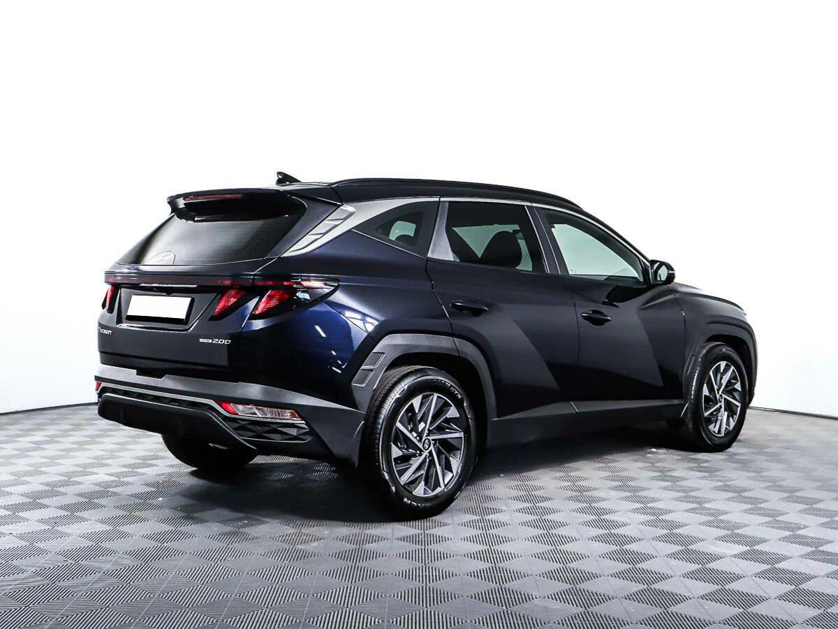 Hyundai Tucson 2022, синий