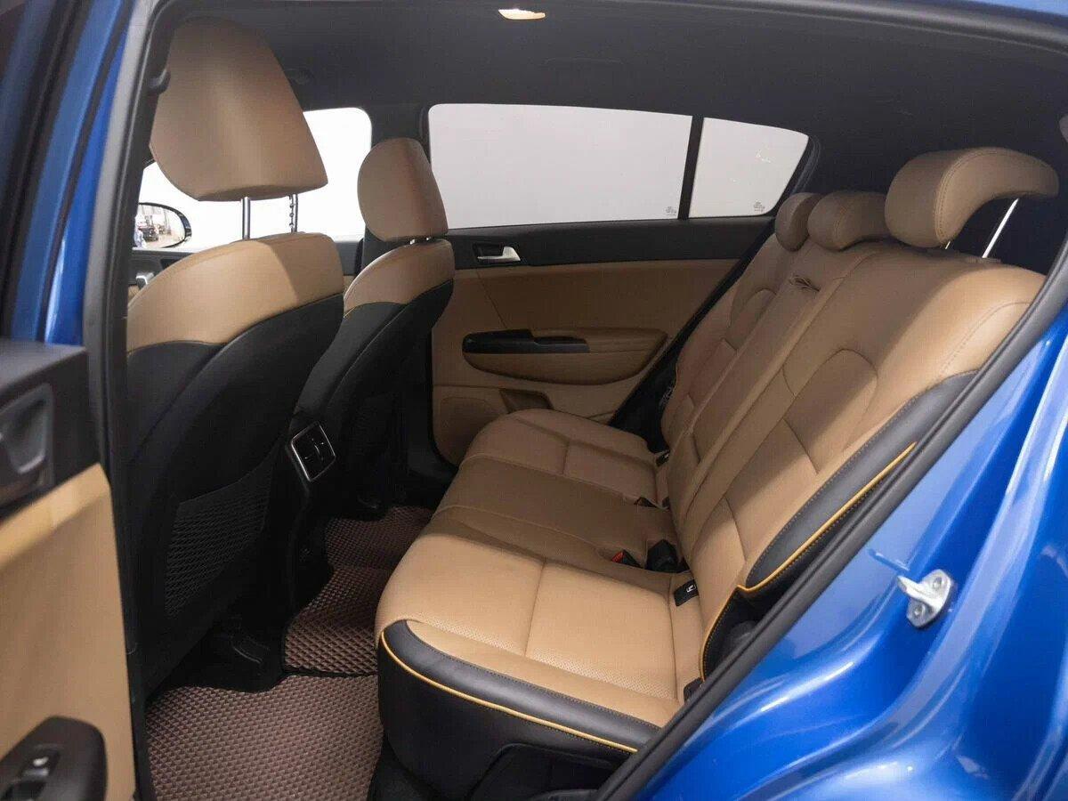 Kia Sportage 2020, голубой