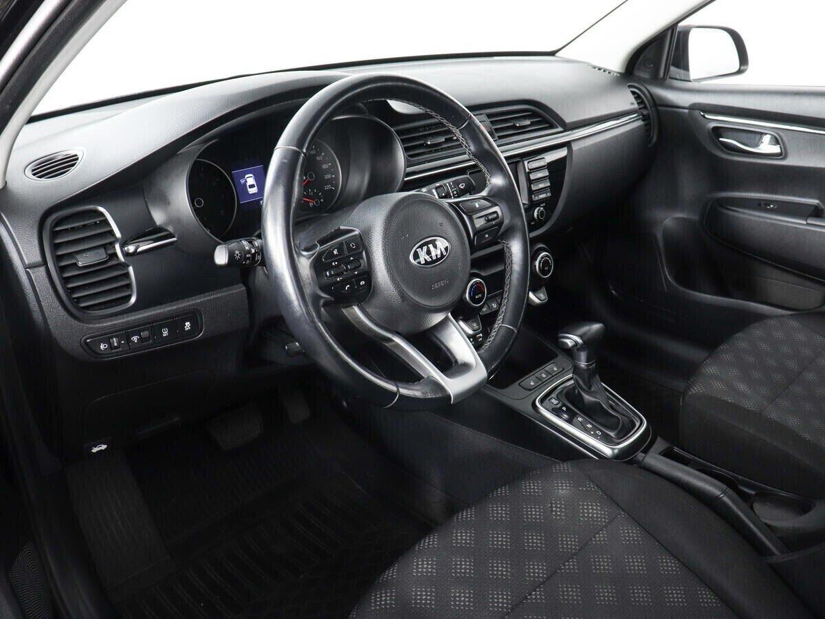 Kia Rio 2018, черный
