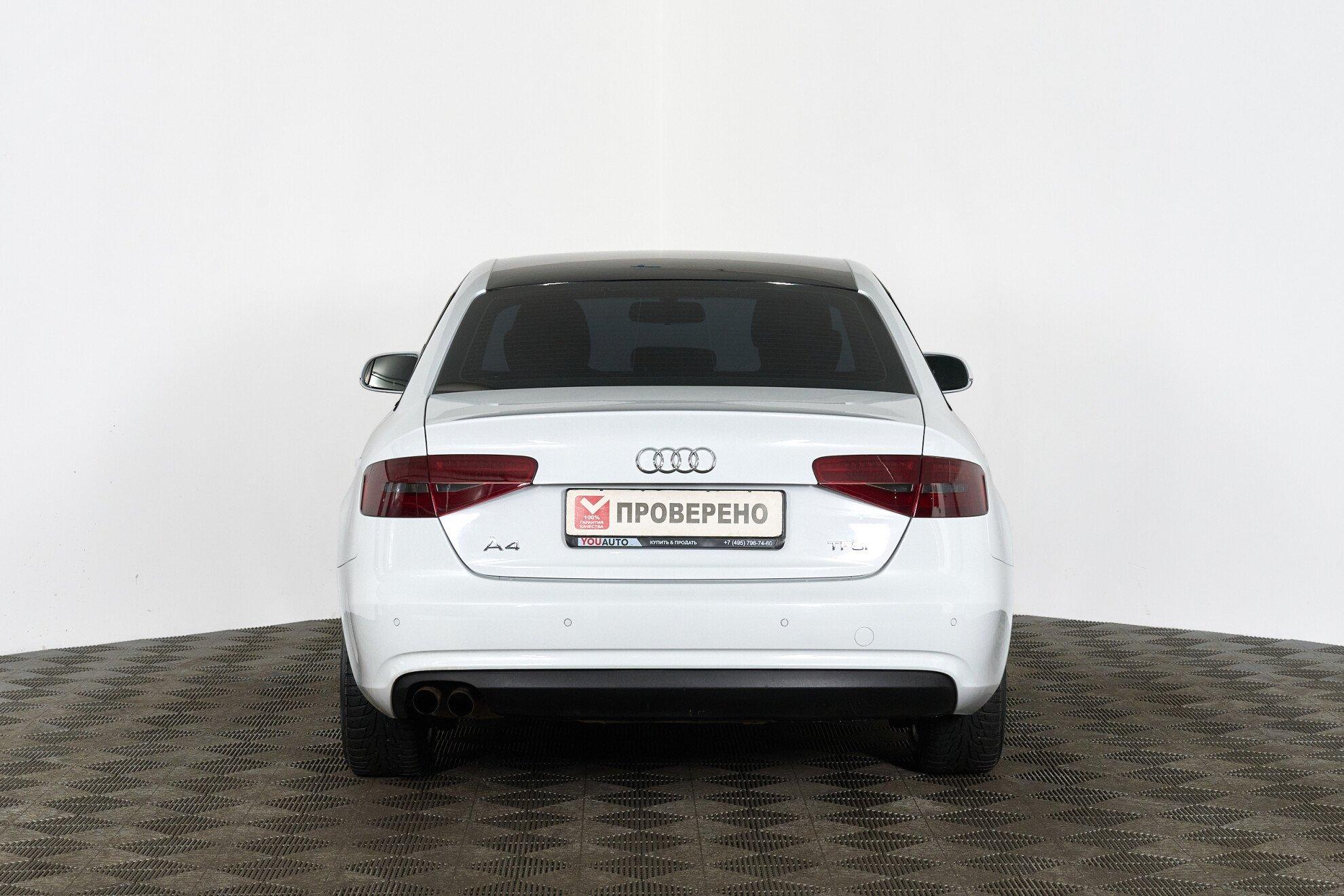 Audi A4 2013, белый