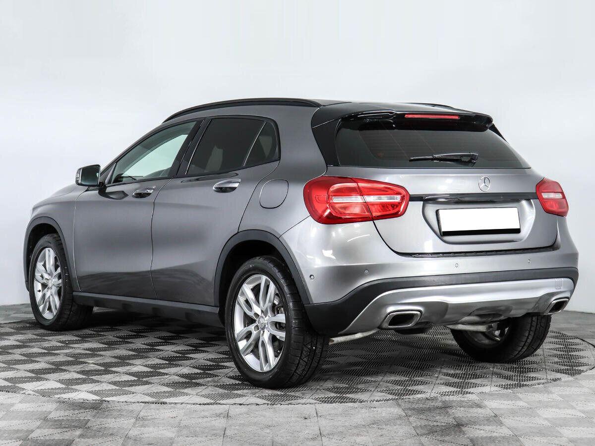 Mercedes-Benz GLA 2016, серый