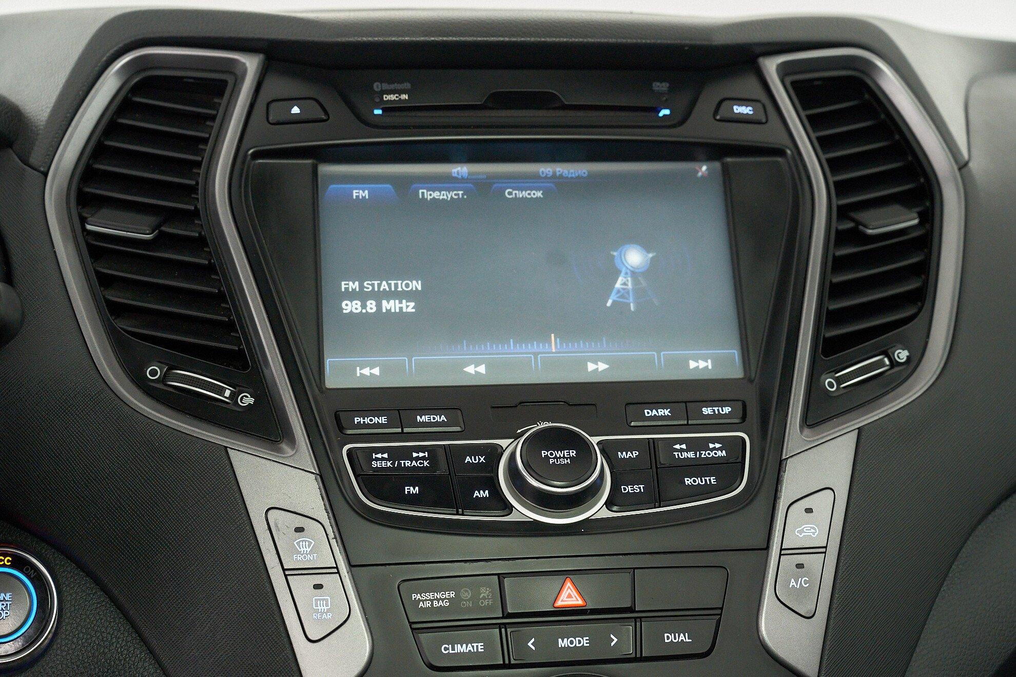 Hyundai Santa Fe 2014, серый