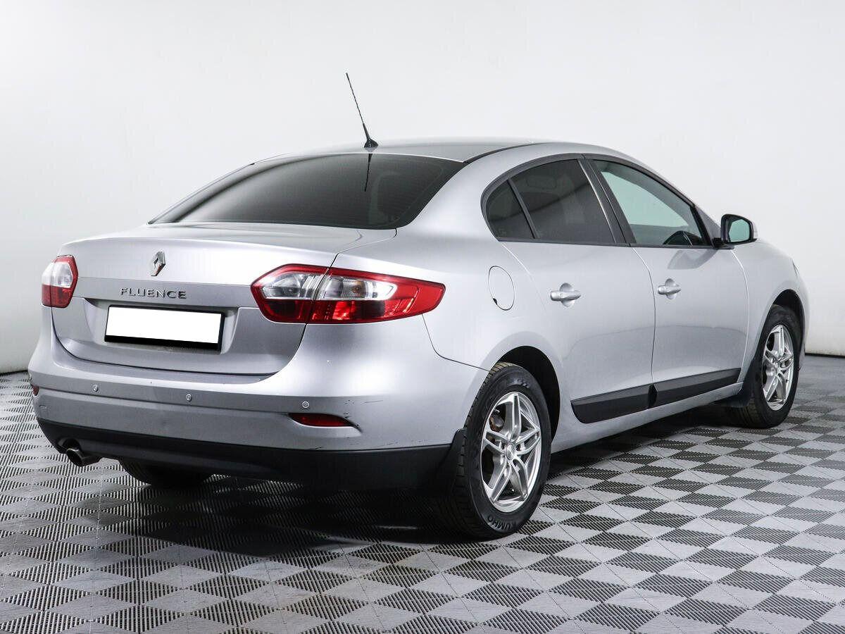 Renault Fluence 2013, серебряный
