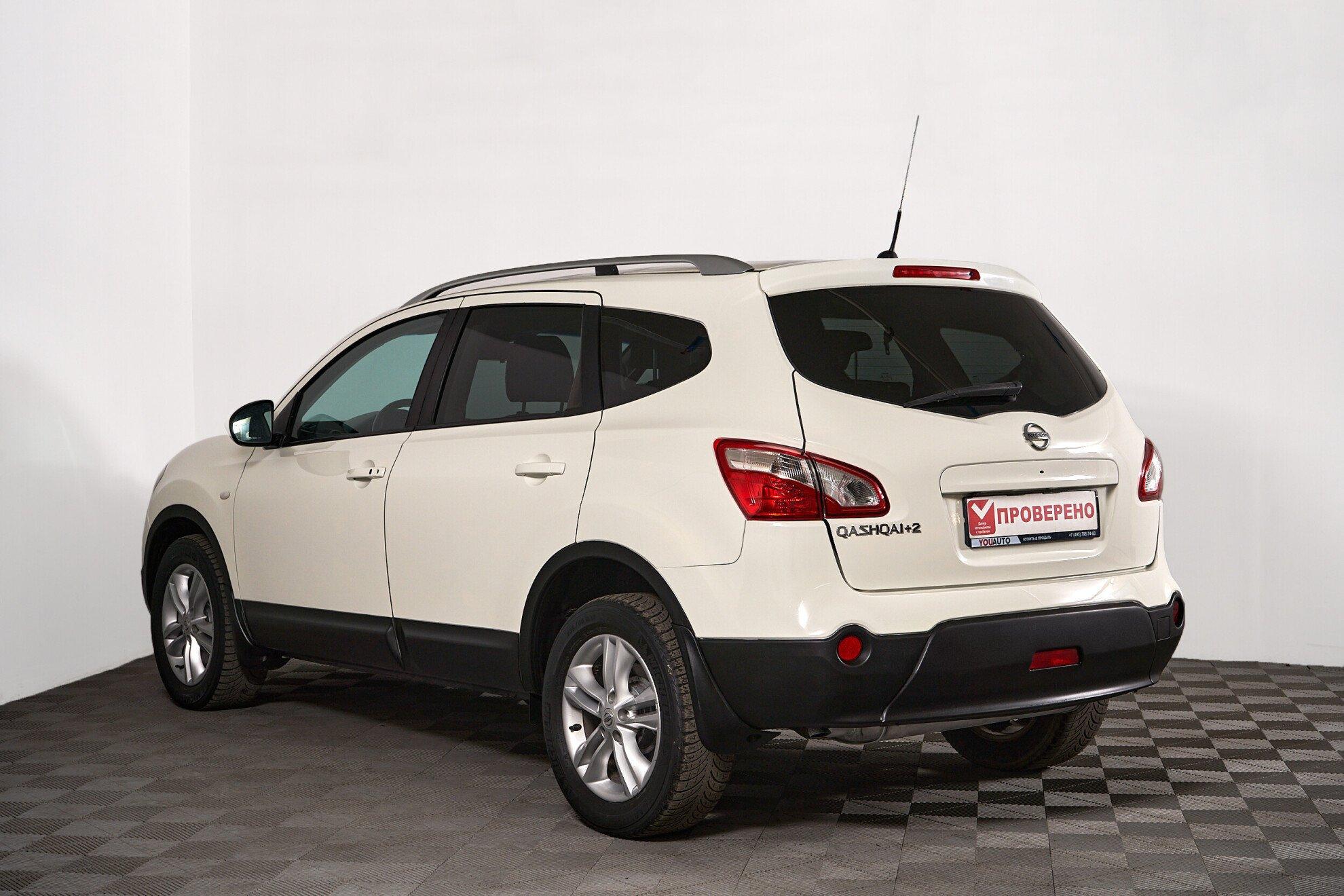 Nissan Qashqai+2 2013, белый