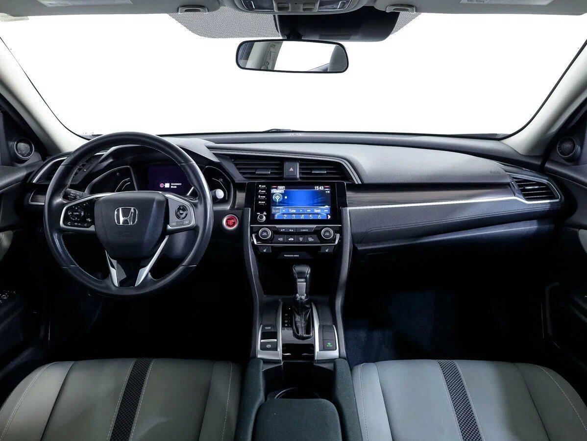 Honda Civic 2019, синий