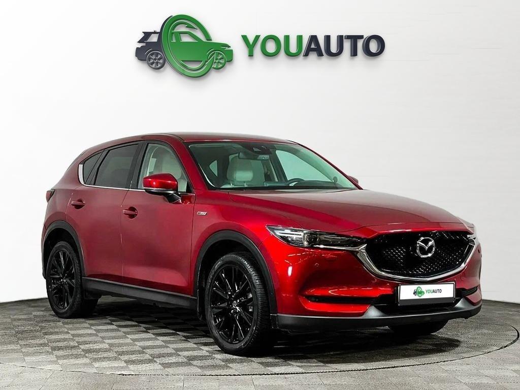 Mazda CX-5 2018, красный