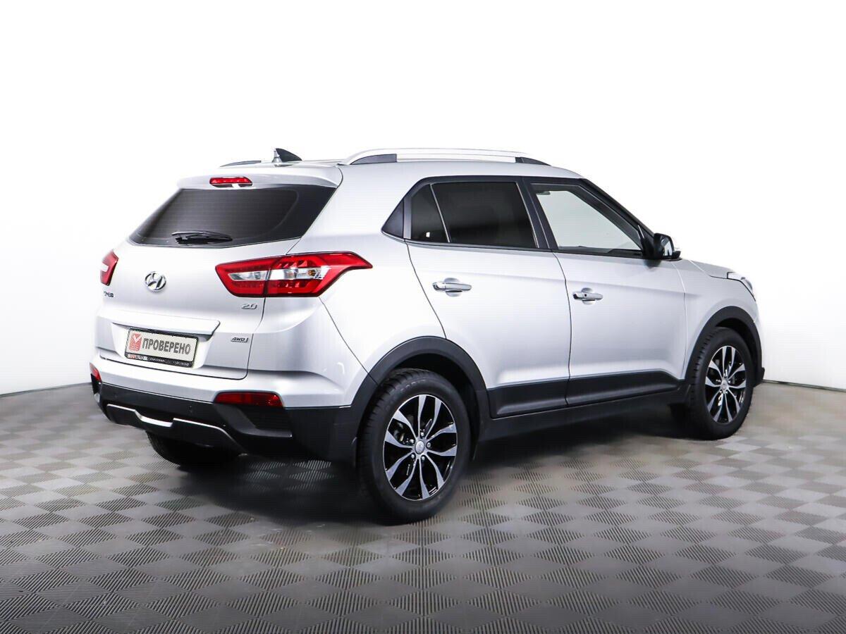 Hyundai Creta 2020, серебряный