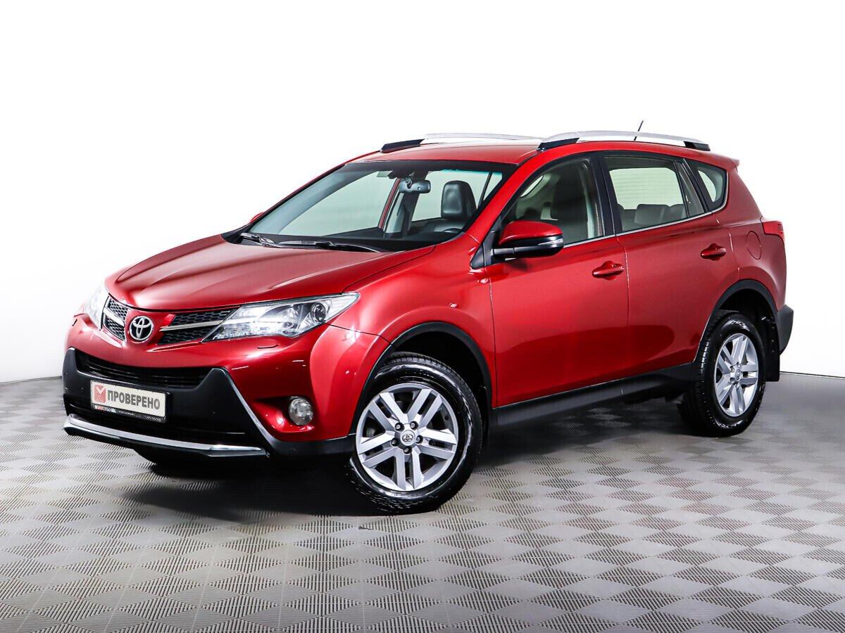 Toyota RAV4 2015, красный
