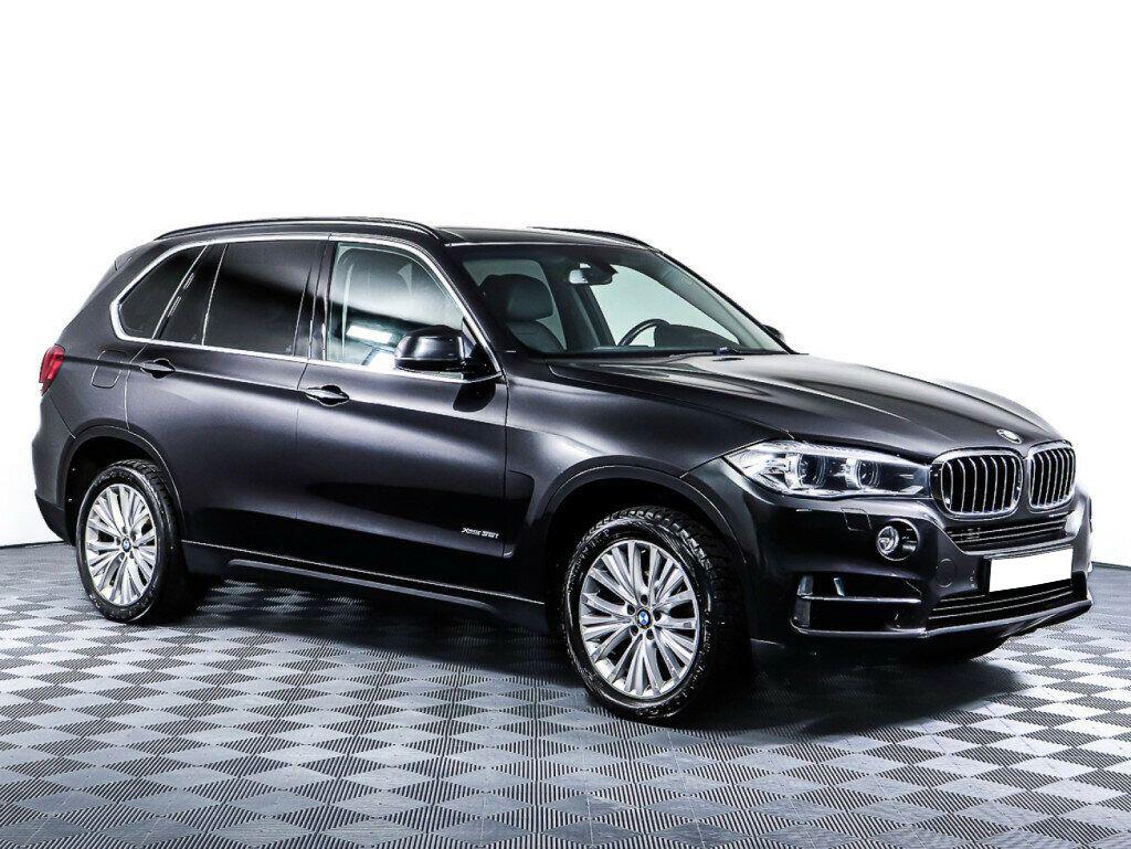 BMW X5 2017, черный