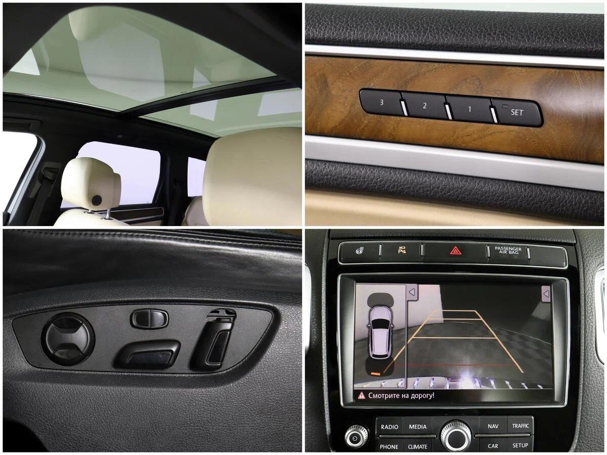 Volkswagen Touareg 2017, белый