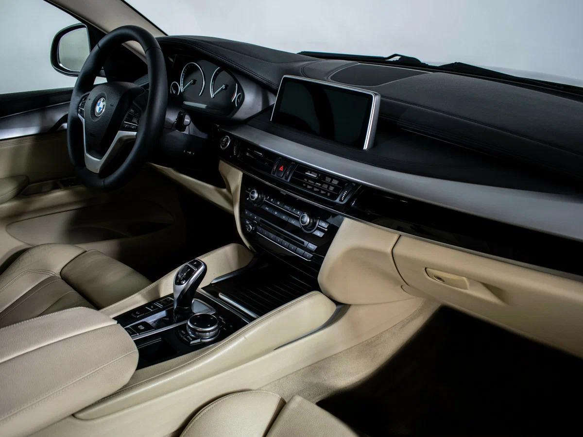 BMW X6 2016, черный