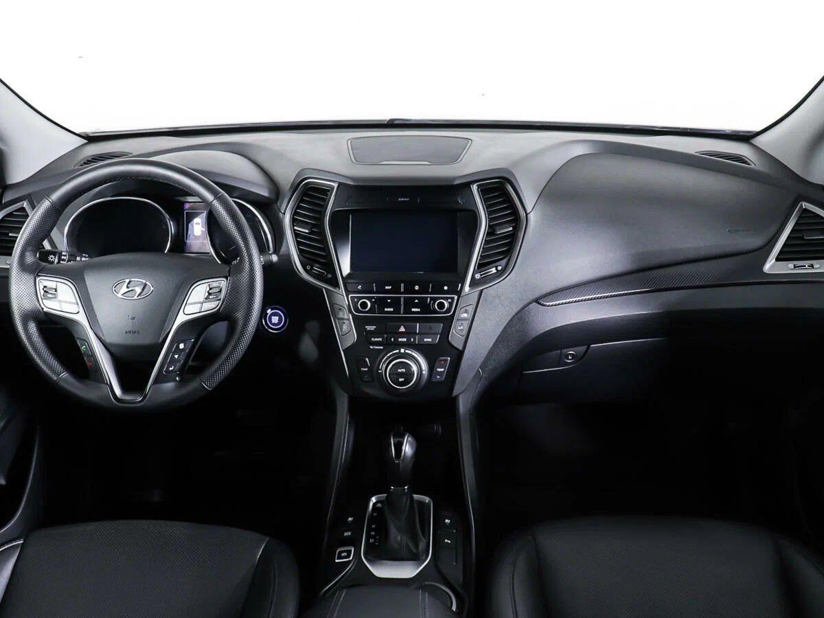 Hyundai Santa Fe 2015, белый