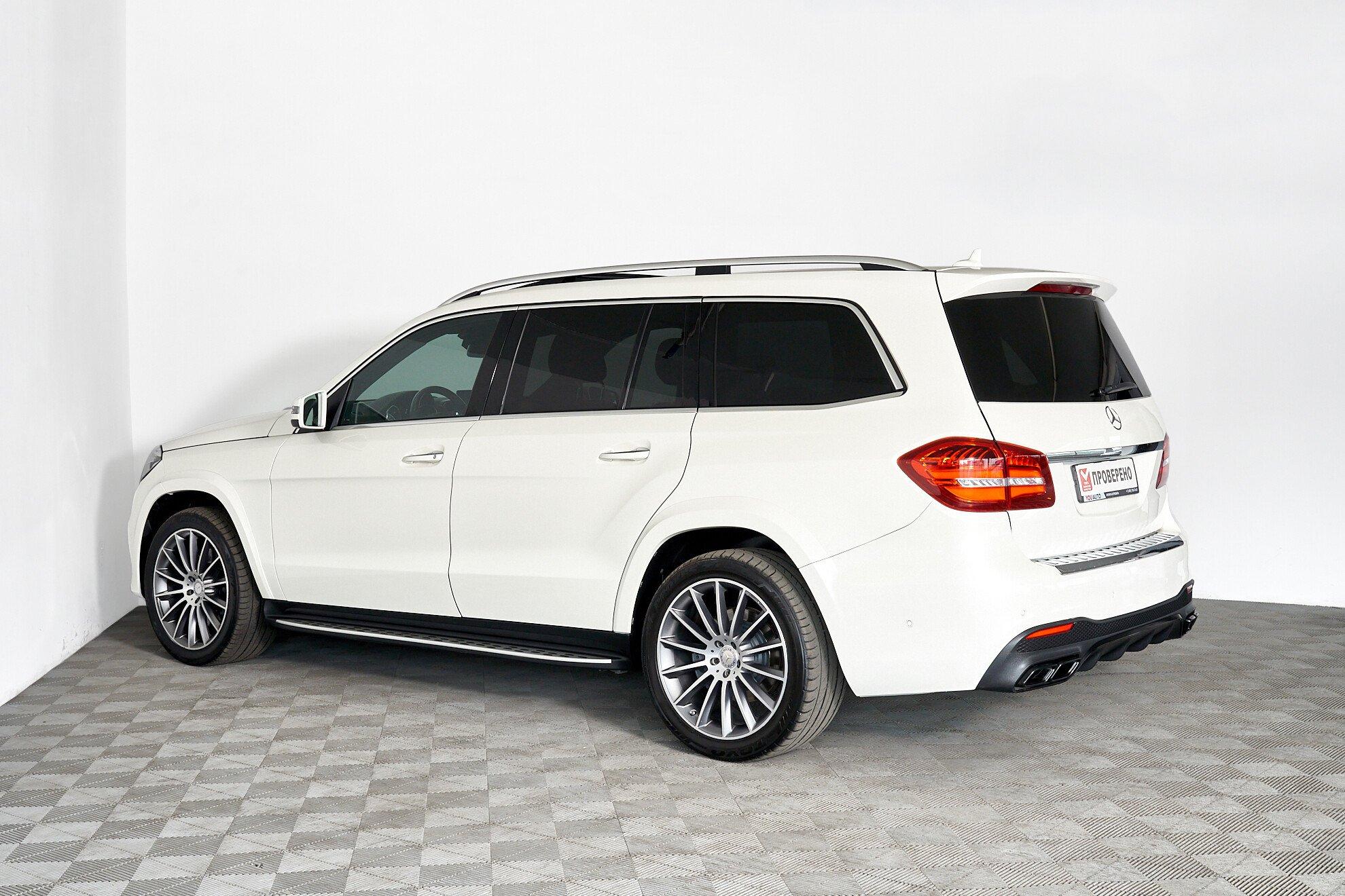 Mercedes-Benz GLS 2016, белый