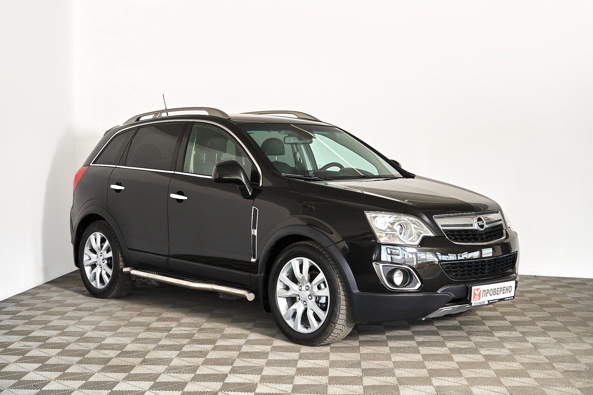 Opel Antara 2013, черный