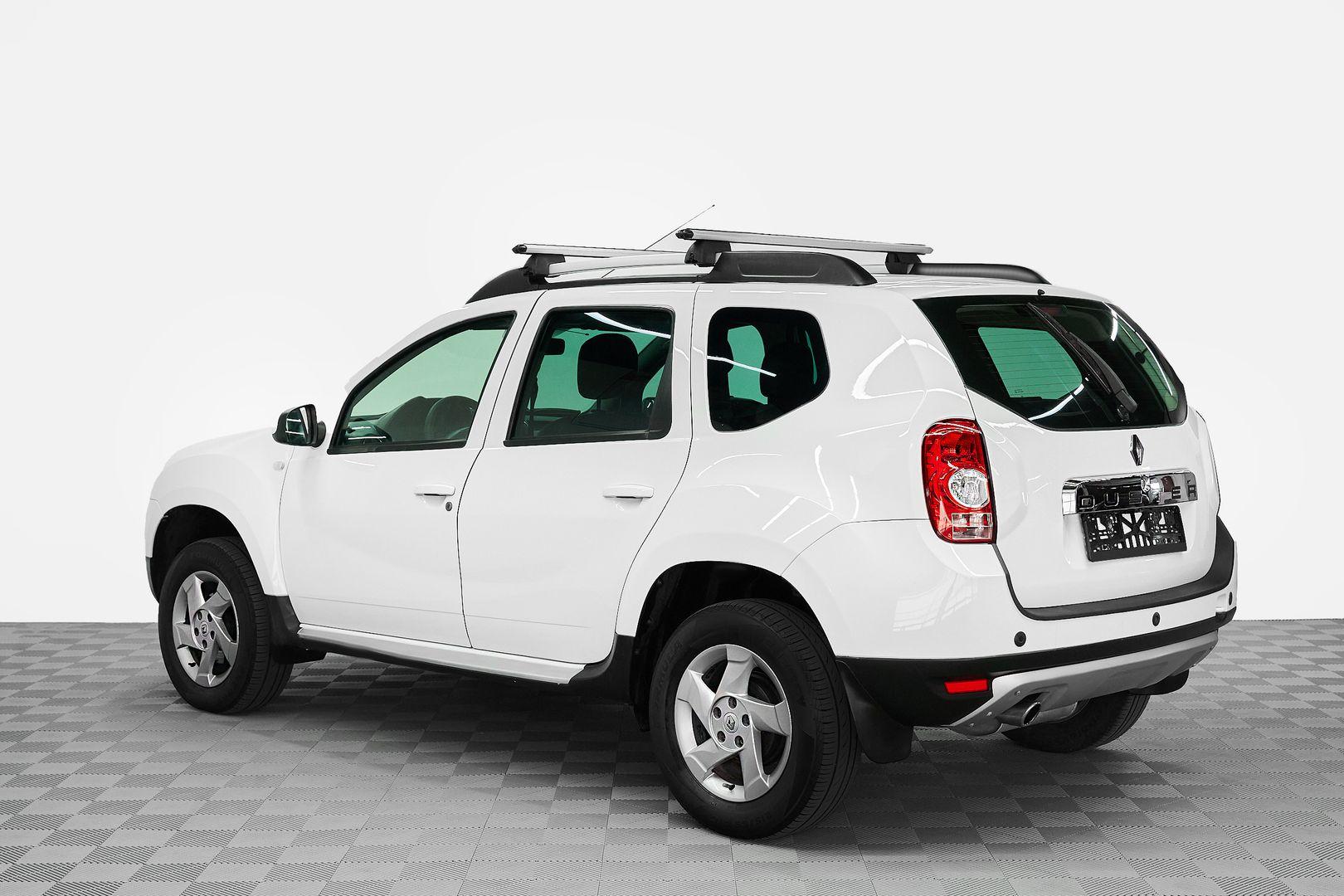 Renault Duster 2014, белый