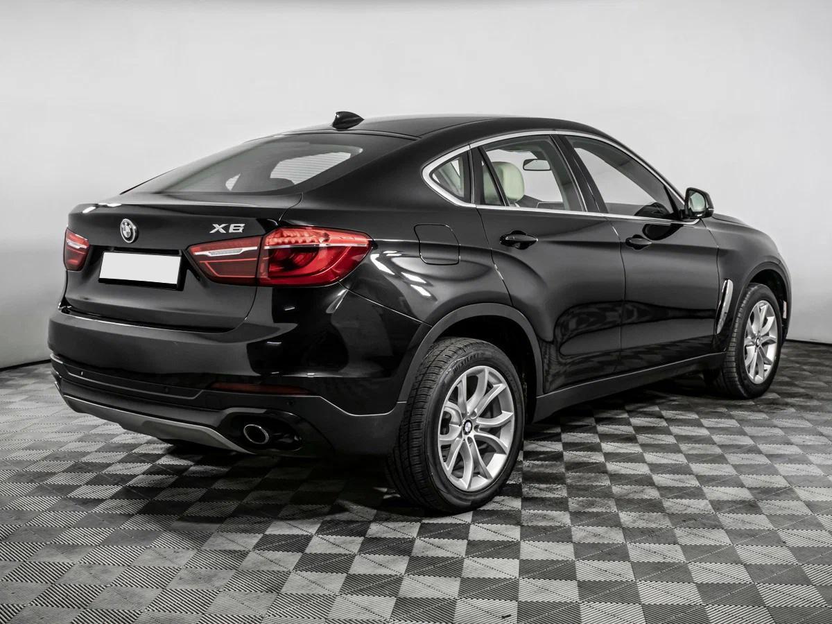 BMW X6 2016, черный