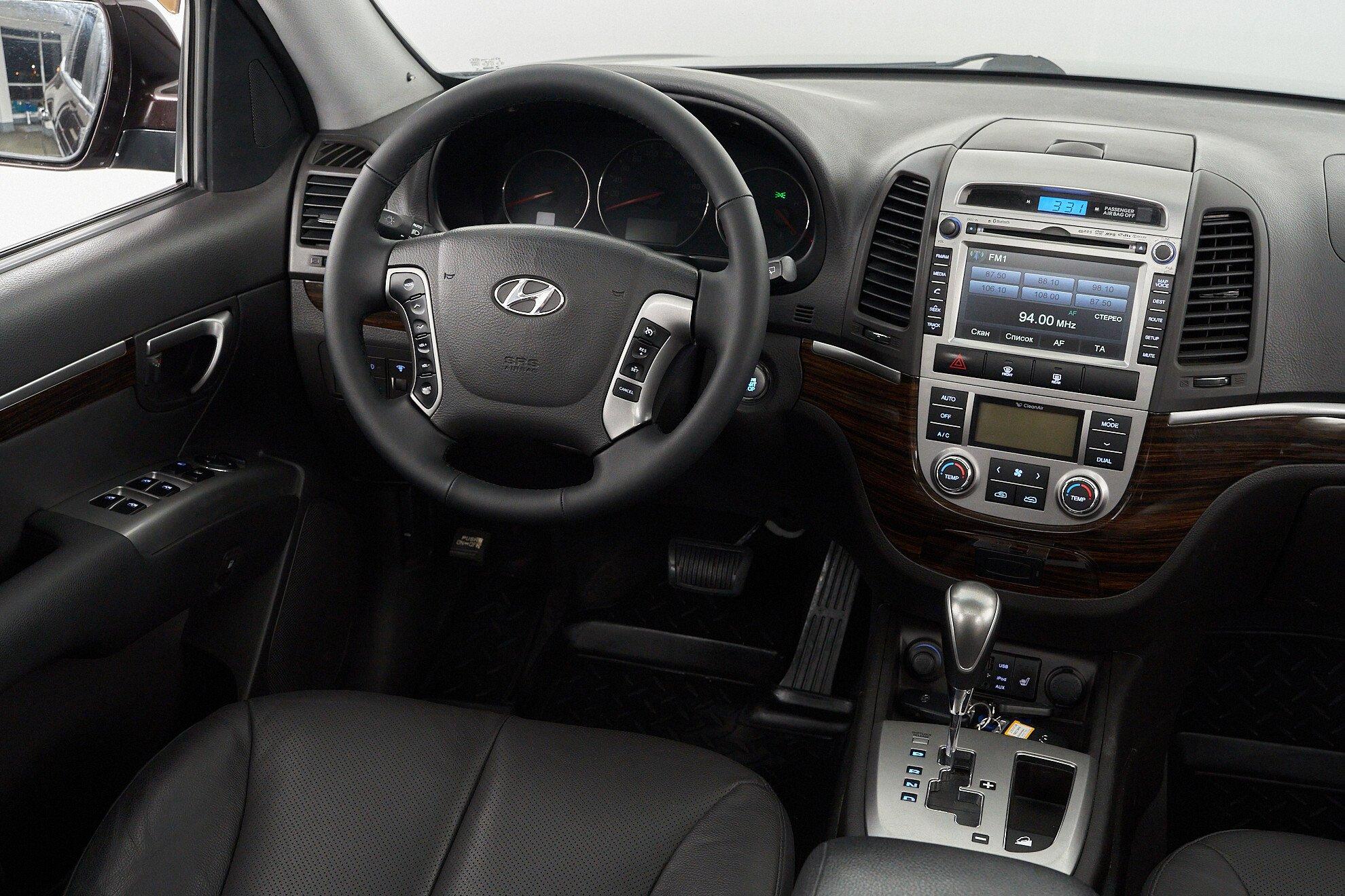 Hyundai Santa Fe 2012, фиолетовый