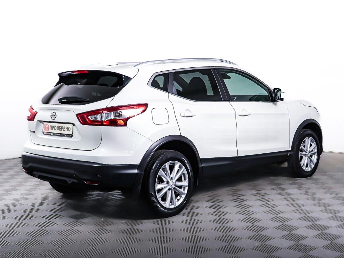 Nissan Qashqai 2019, белый