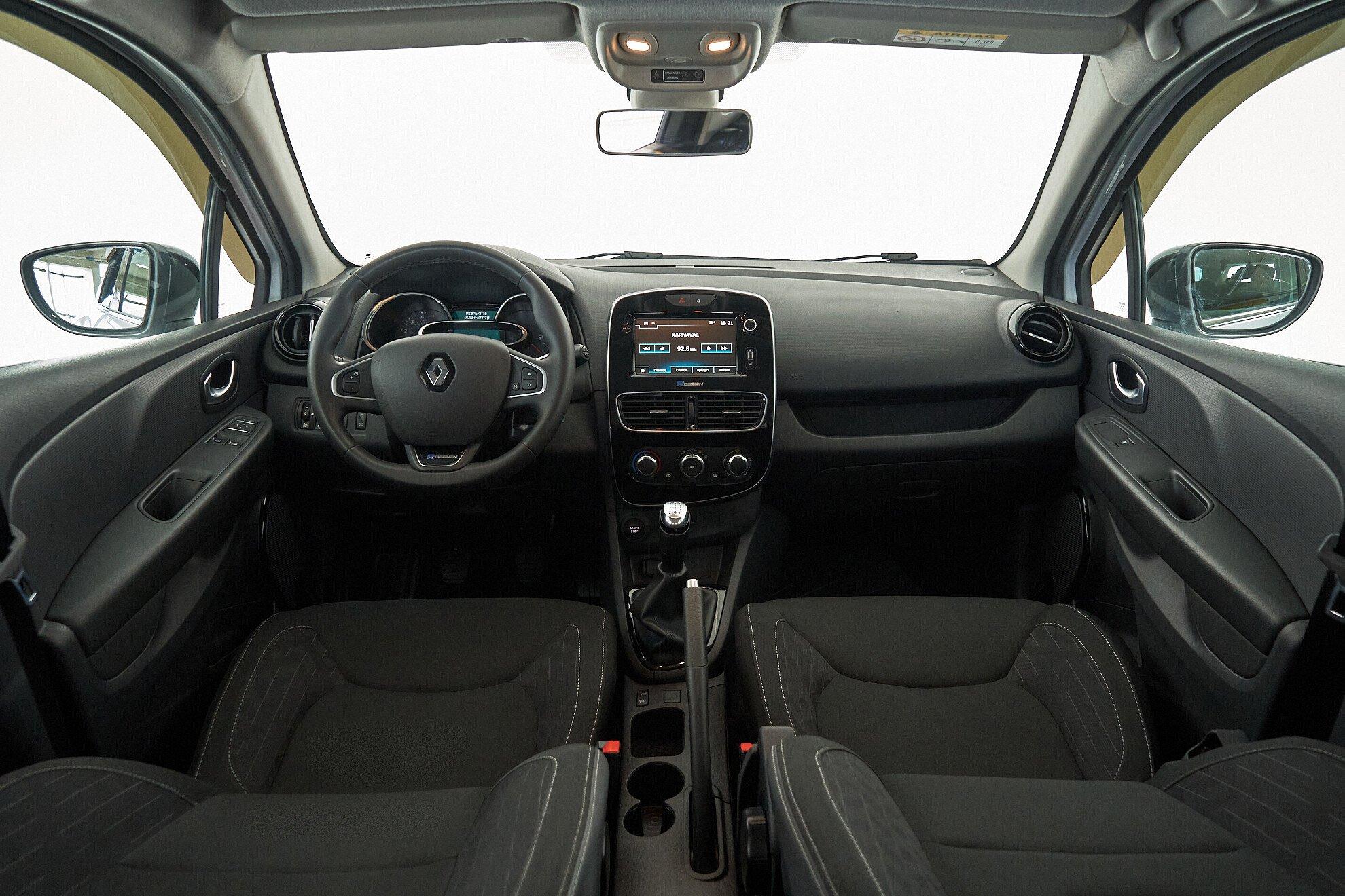 Renault Clio 2019, белый