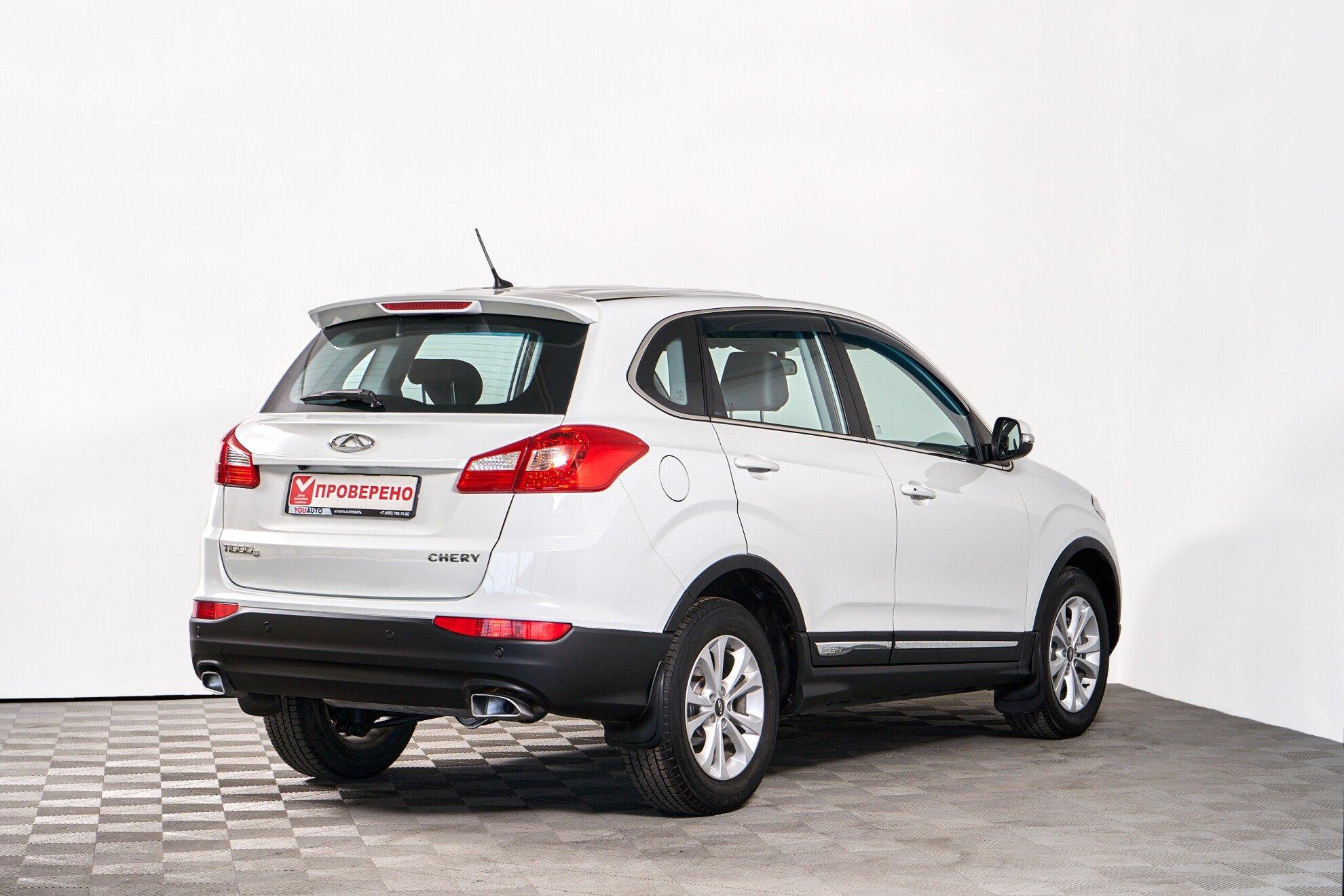 Chery Tiggo 5 2014, белый