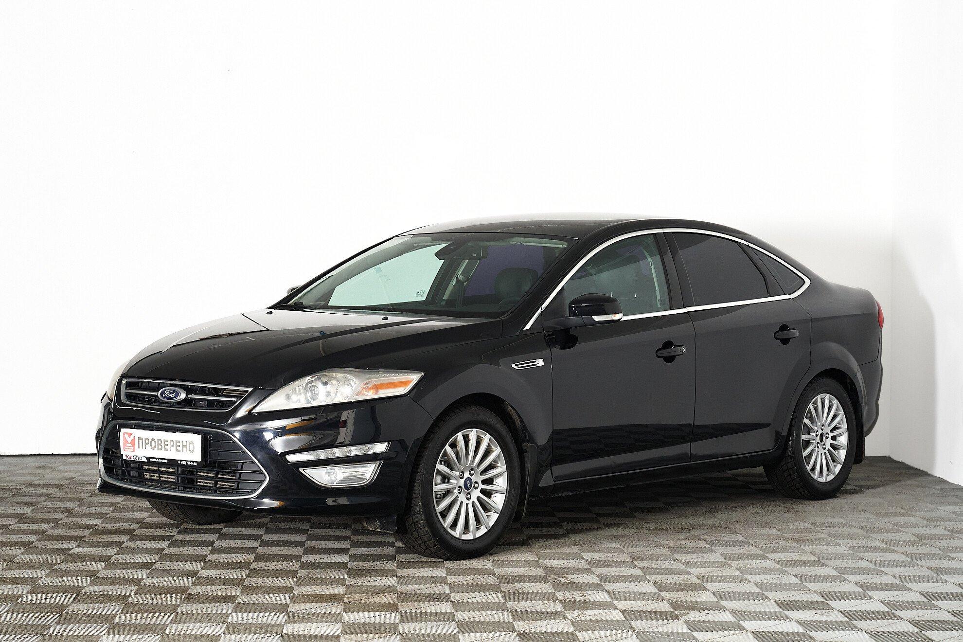 Ford Mondeo 2013, черный