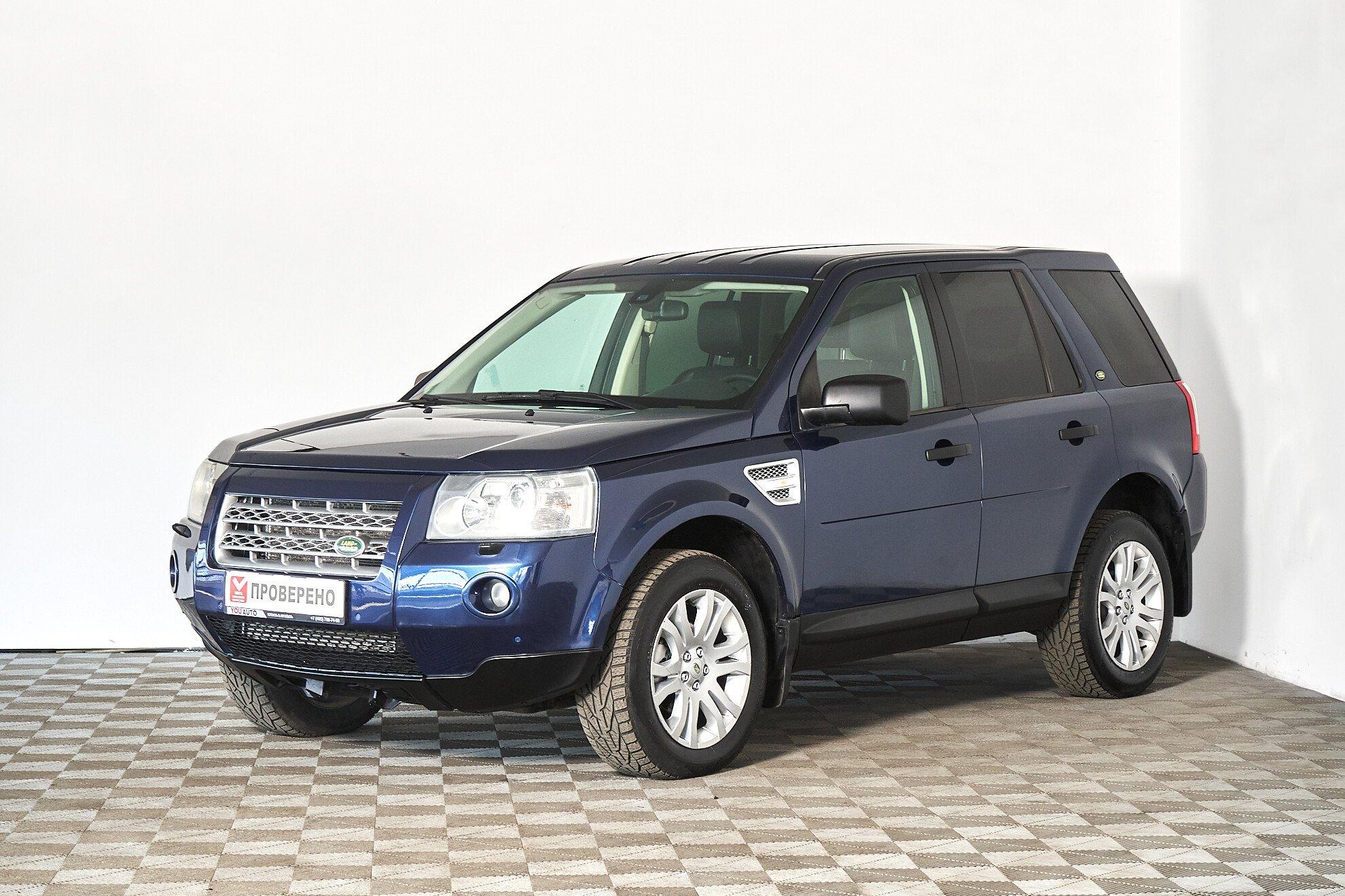 Land Rover Freelander 2010, синий