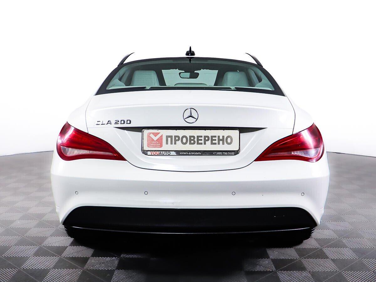 Mercedes-Benz CLA 2015, белый