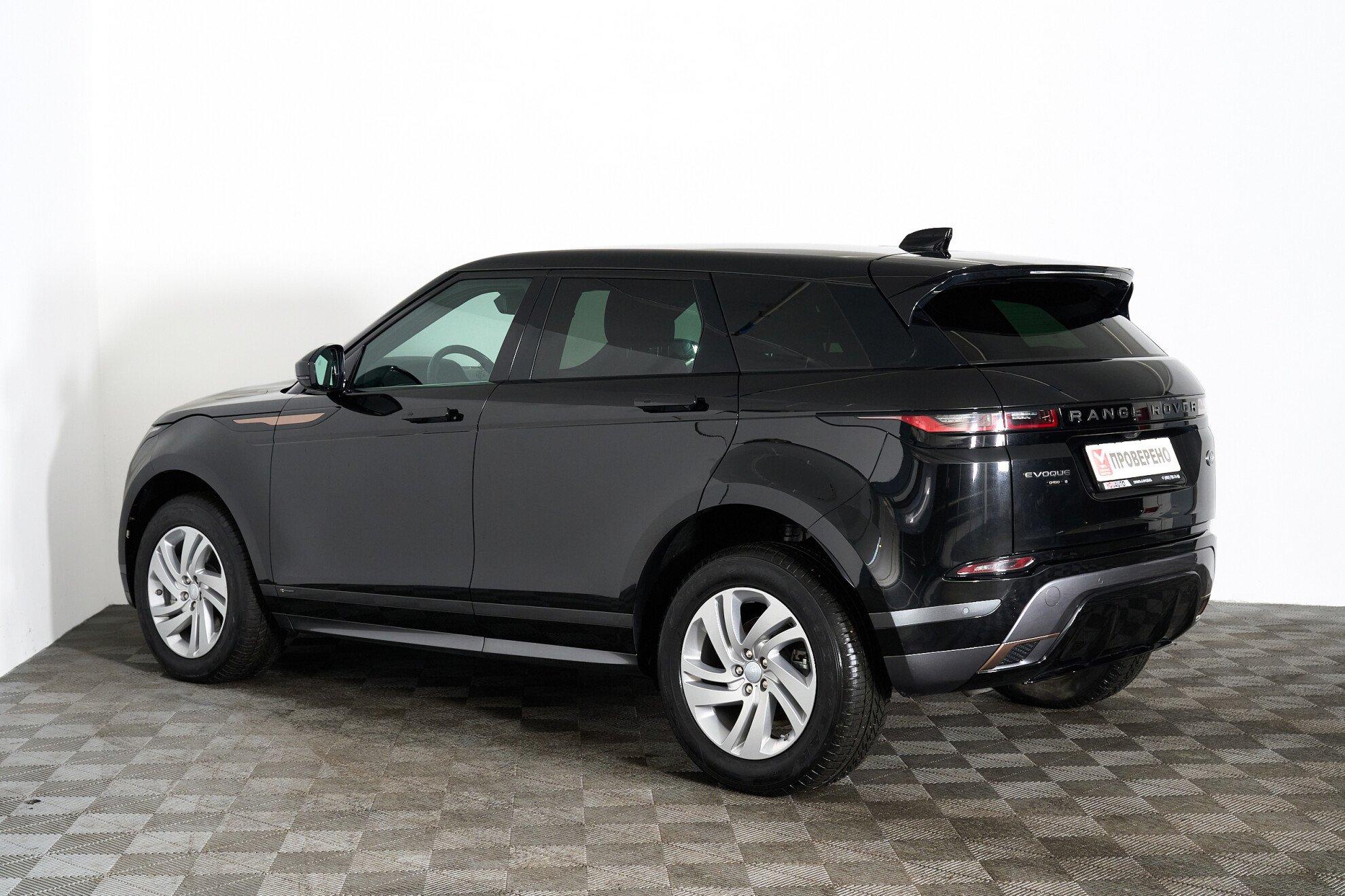 Land Rover Range Rover Evoque 2019, черный