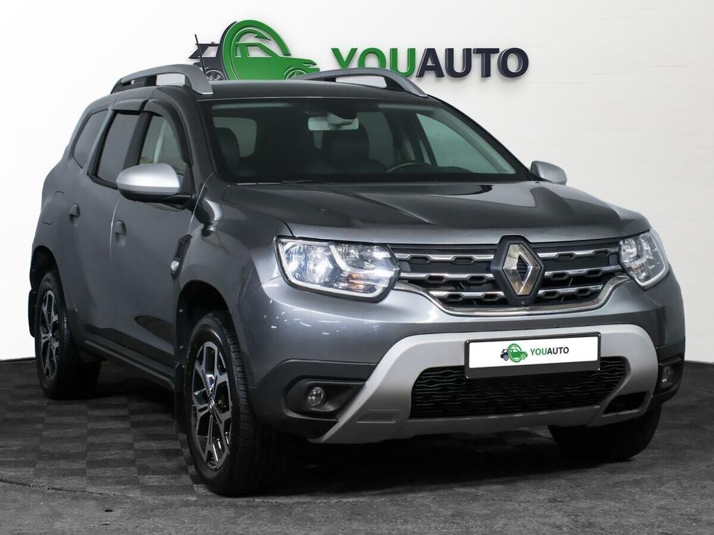 Renault Duster 2021, серебряный