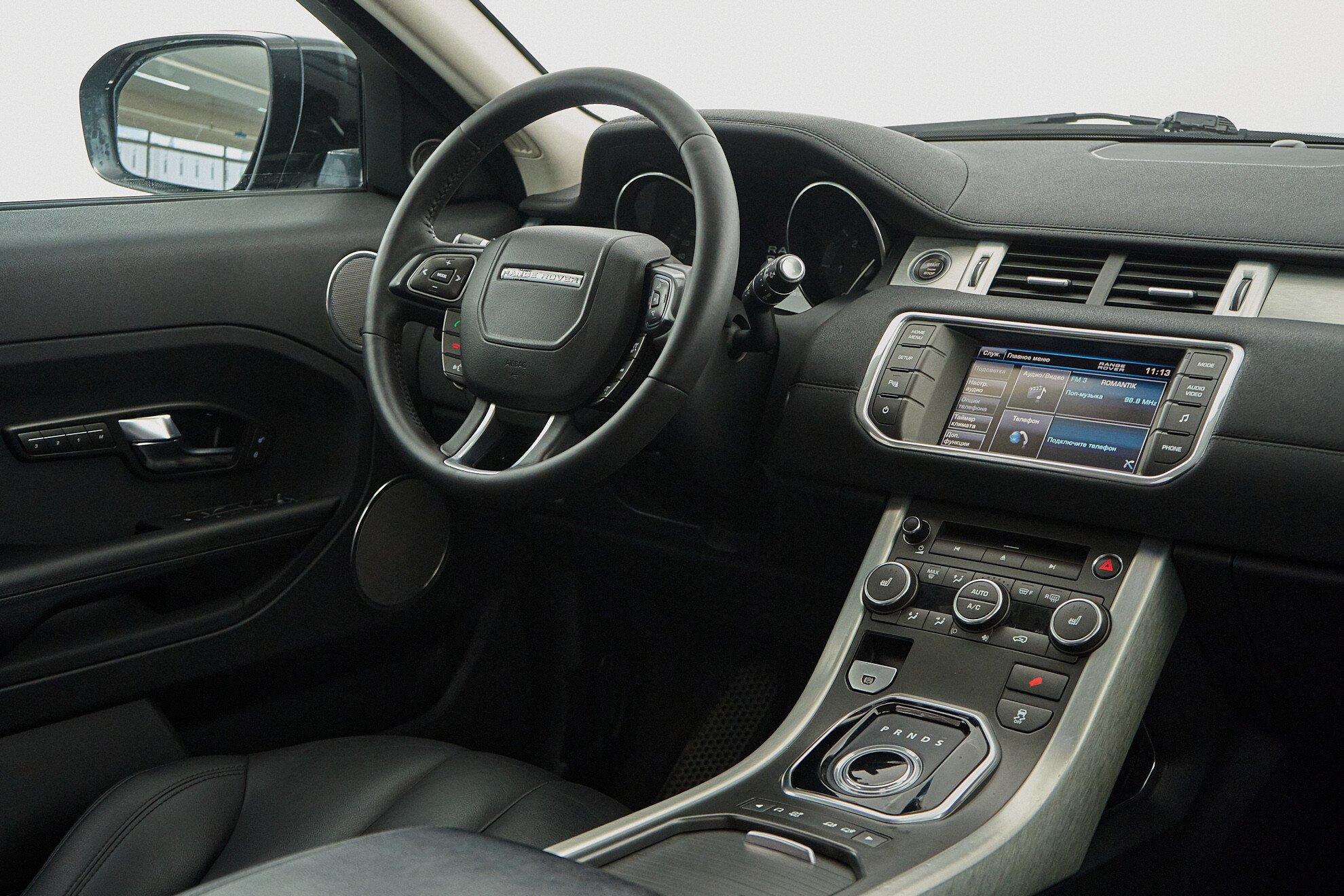Land Rover Range Rover Evoque 2013, черный