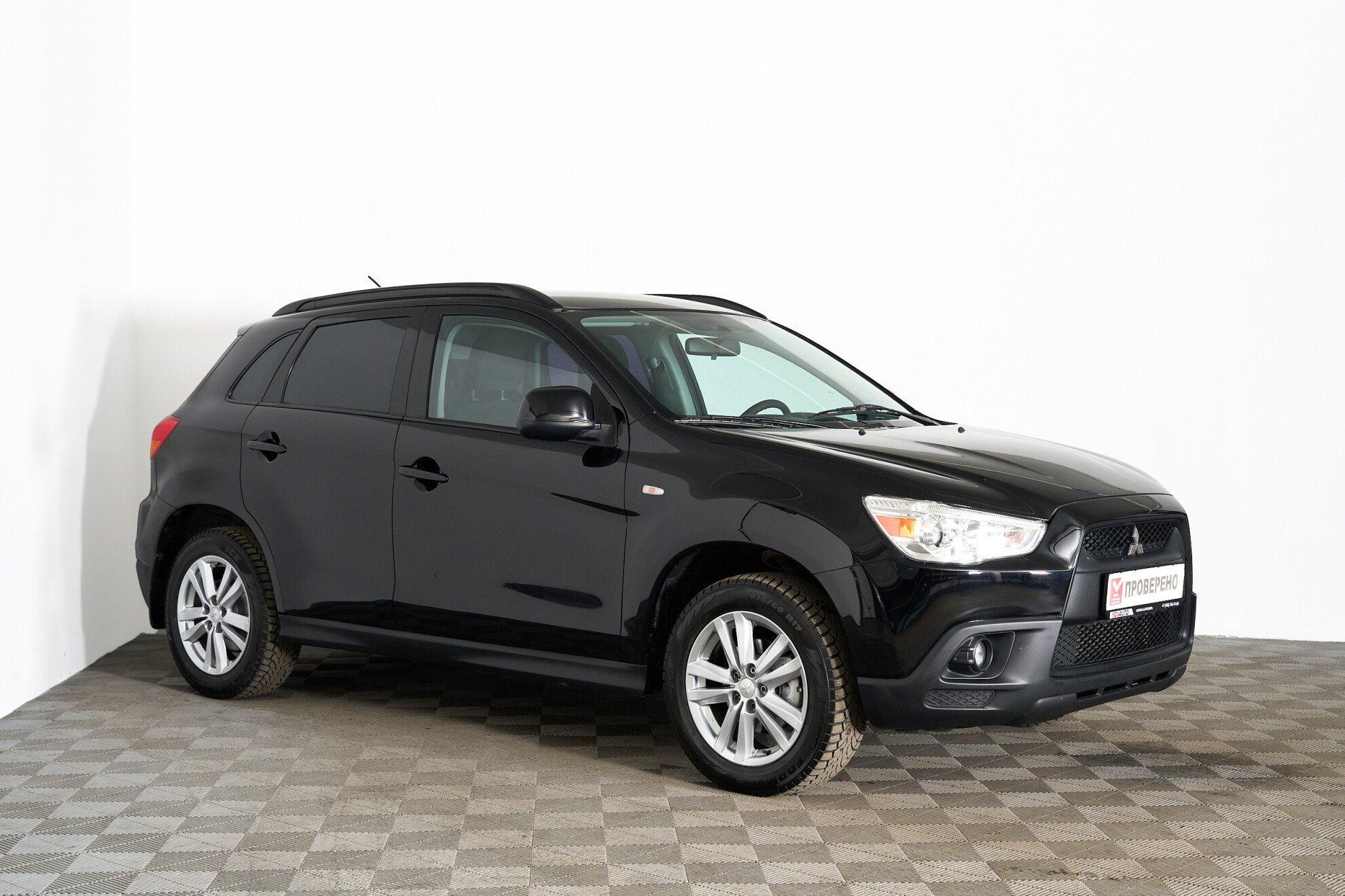 Mitsubishi ASX 2012, черный