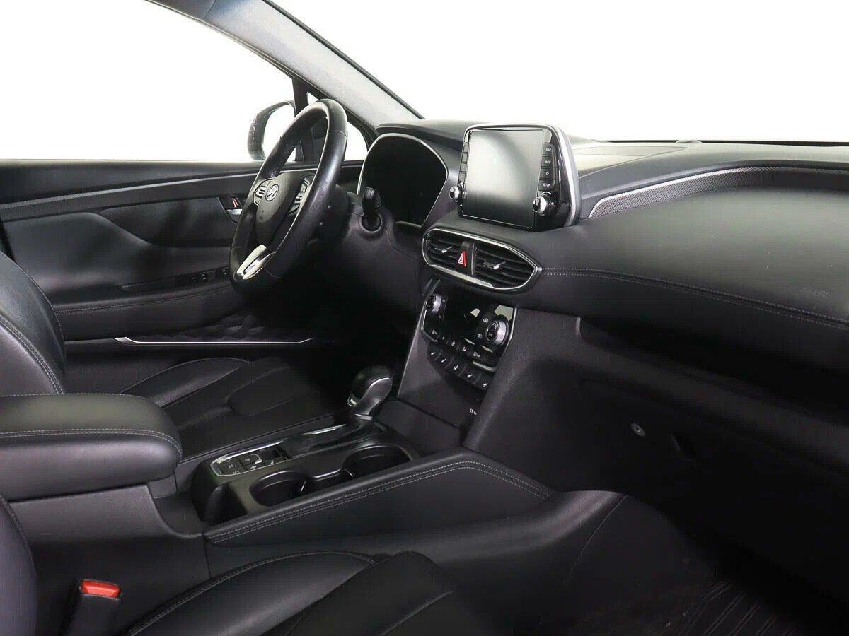 Hyundai Santa Fe 2020, черный