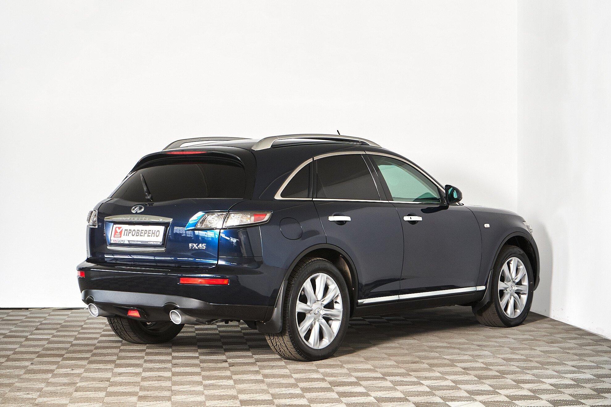 Infiniti FX 2007, синий