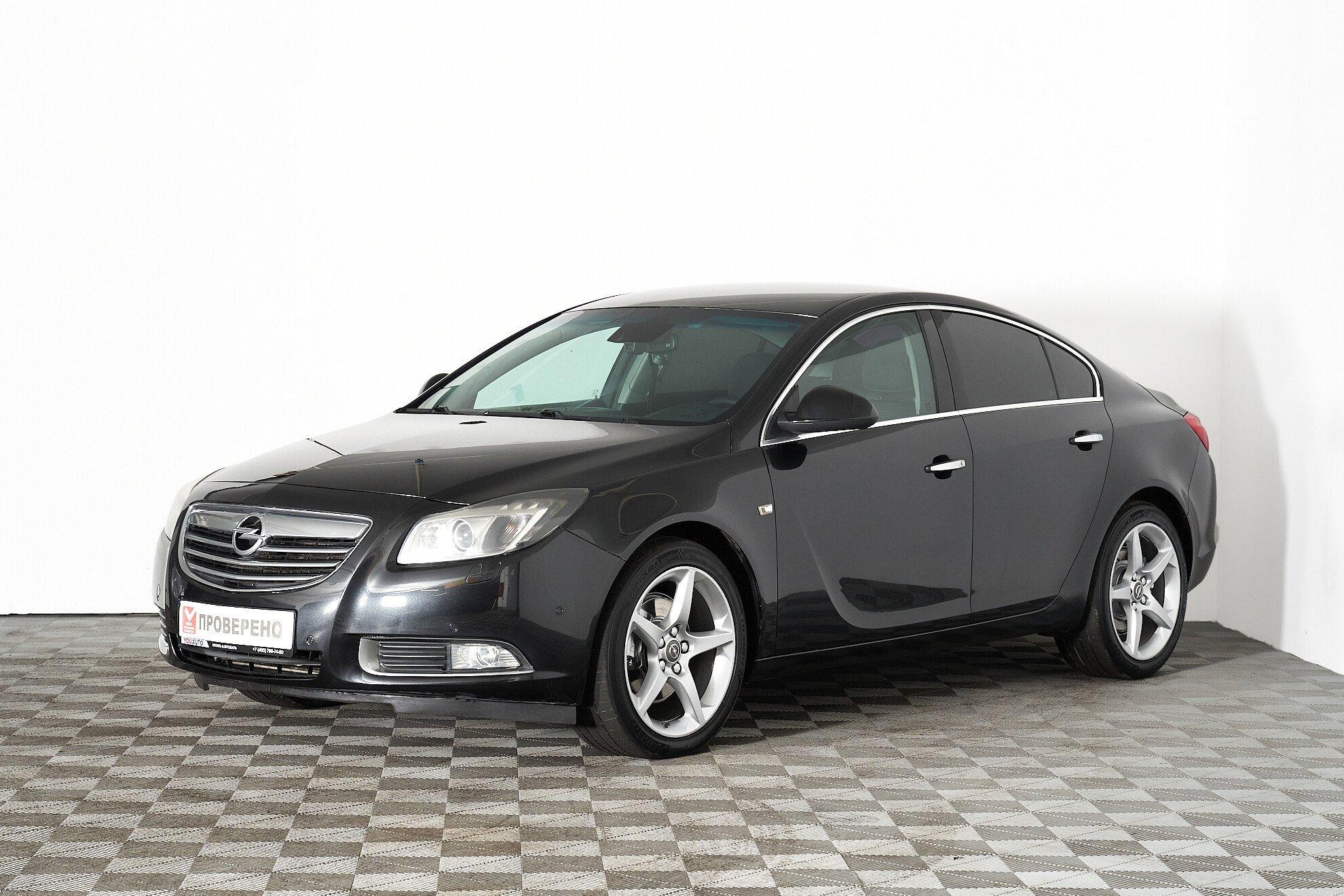 Opel Insignia 2012, черный