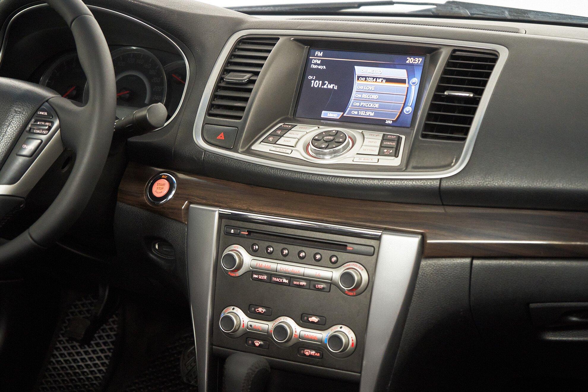 Nissan Teana 2013, черный