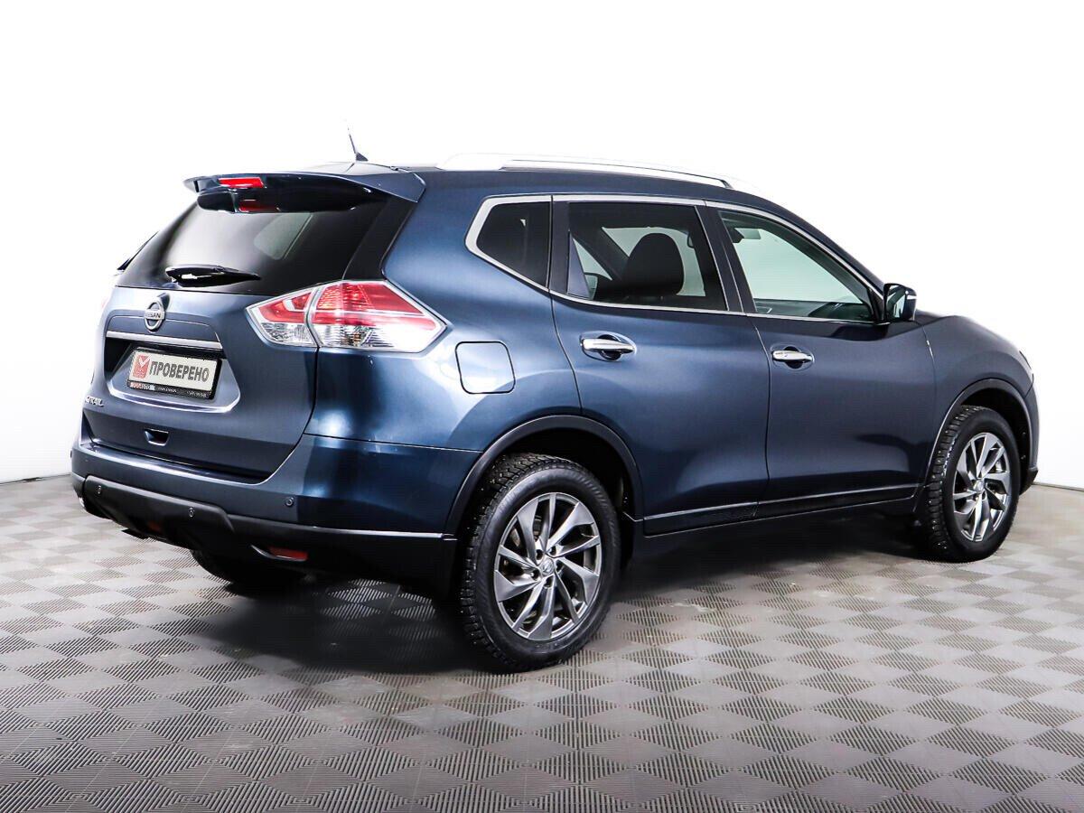 Nissan X-Trail 2018, синий