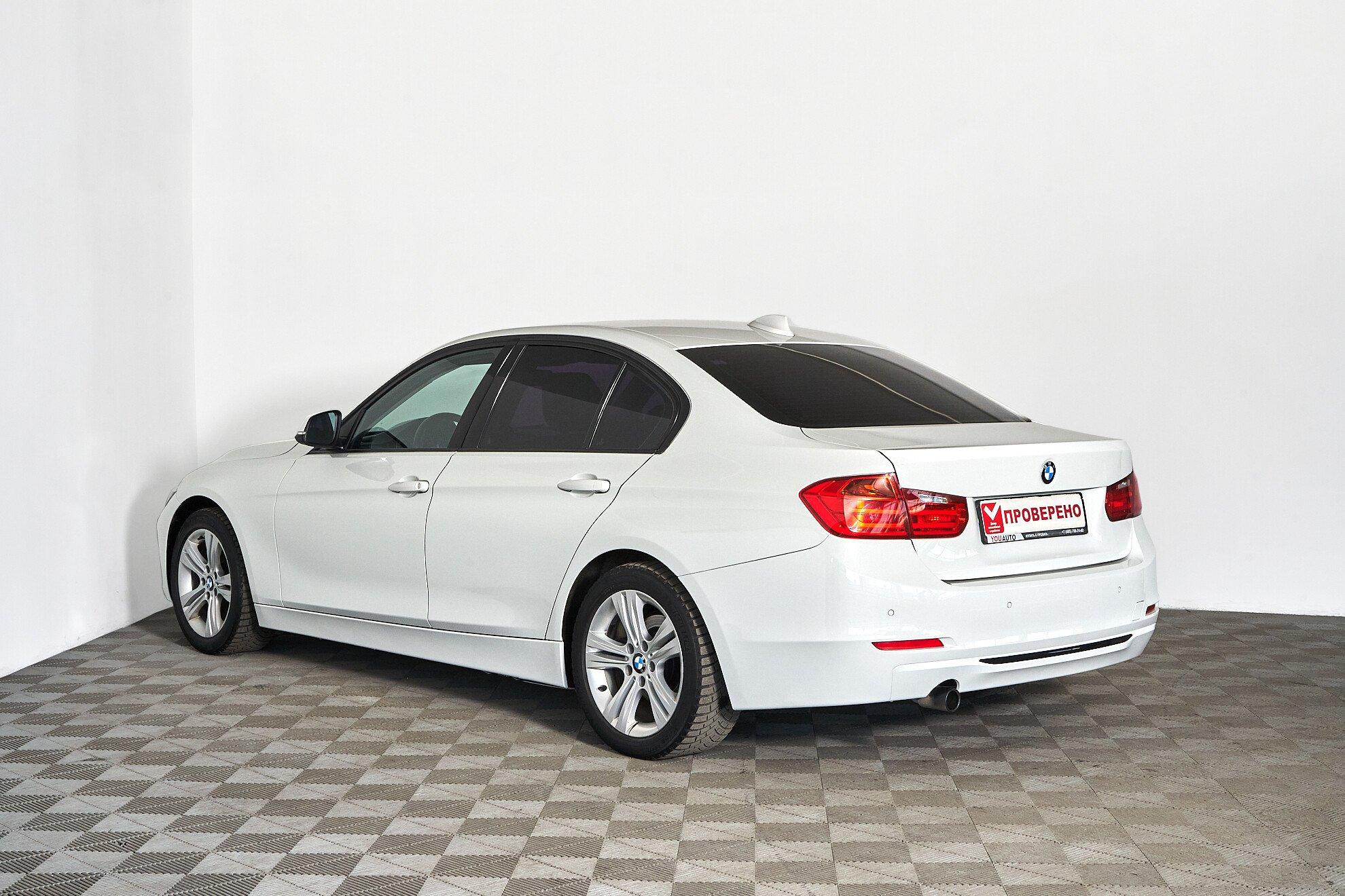 BMW 3 серии 2013, белый