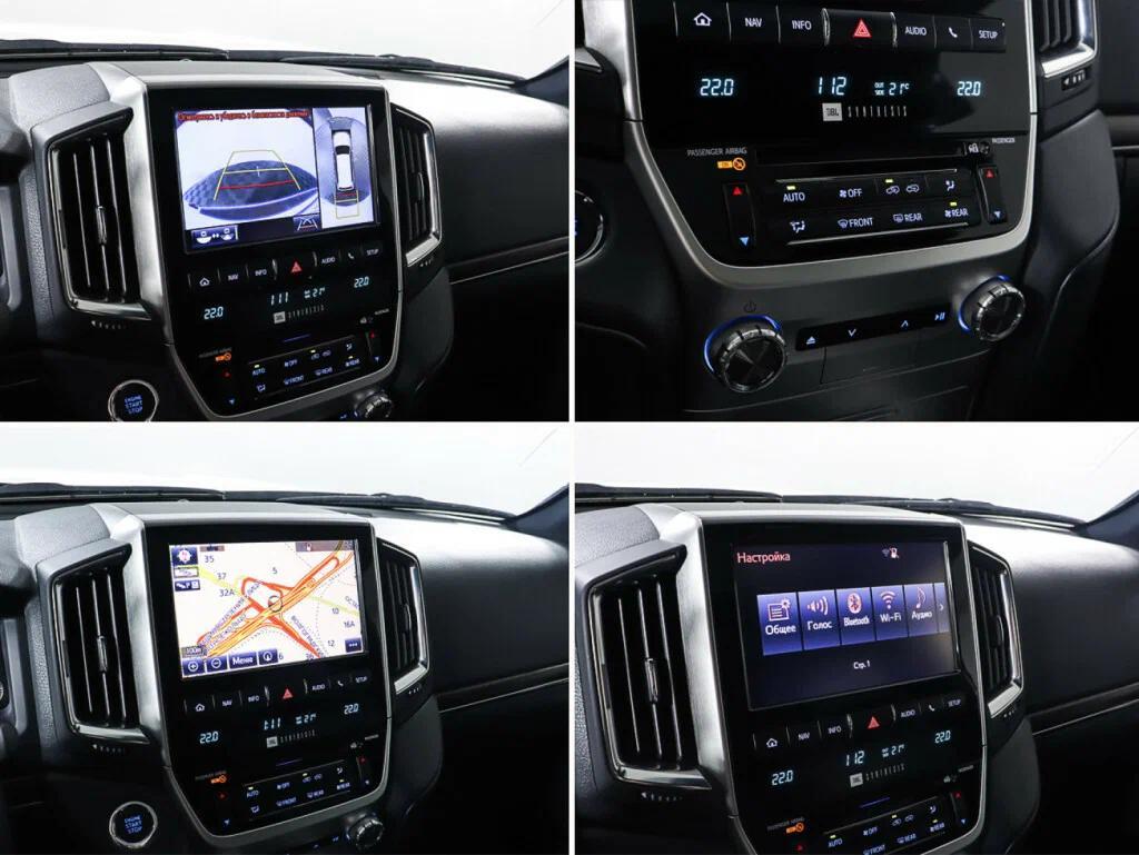 Toyota Land Cruiser 2018, белый