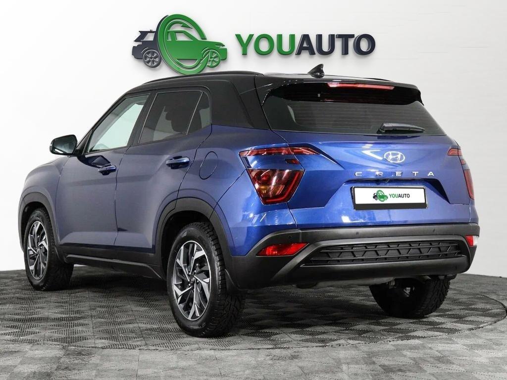 Hyundai Creta 2021, синий