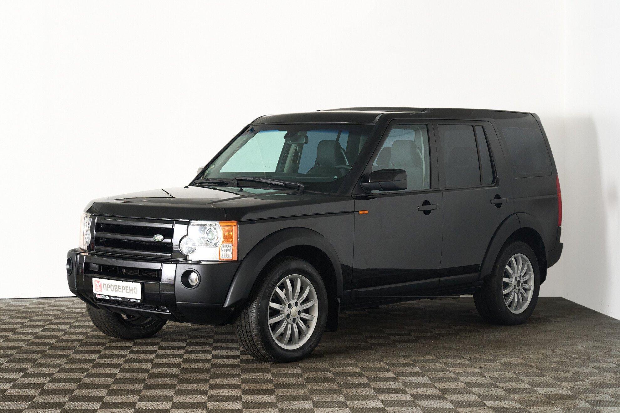 Land Rover Discovery 2006, черный