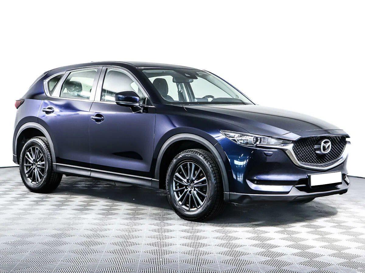 Mazda CX-5 2020, синий