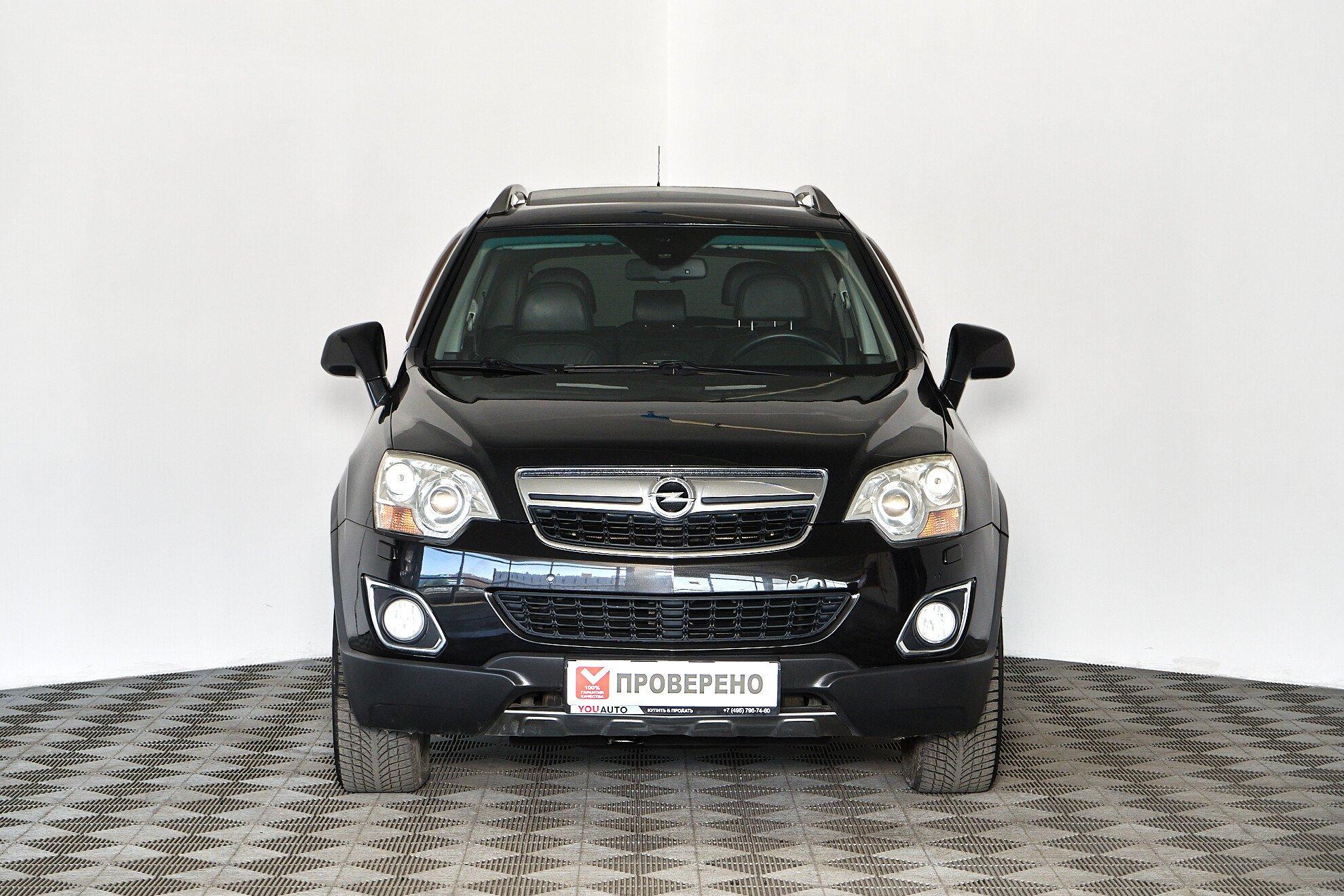 Opel Antara 2012, черный